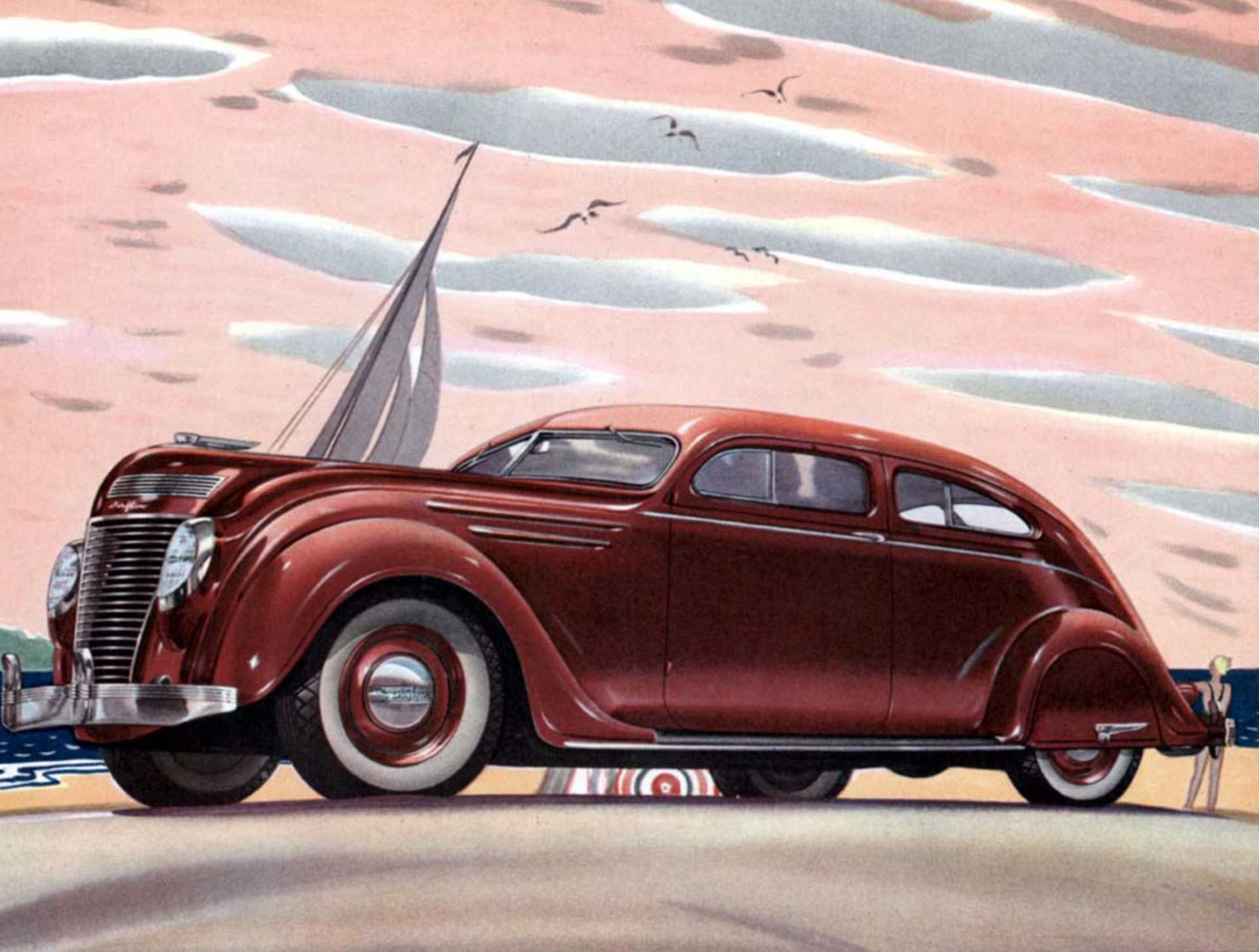 Chrysler Airflow Coupé 5.3 Manual, 132hp, 1937