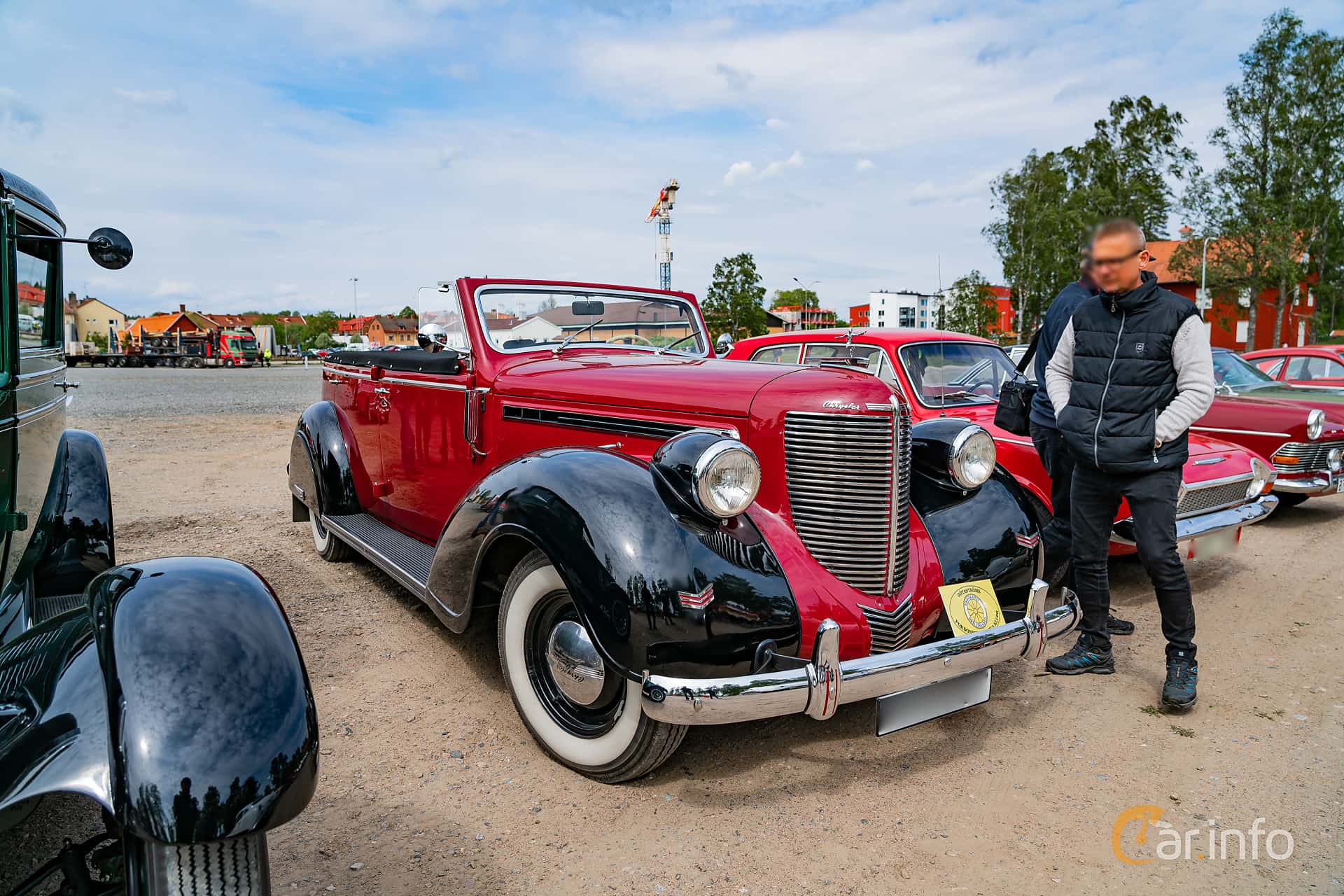 Chrysler Imperial Convertible Sedan 4.9 Manual, 112hp, 1938