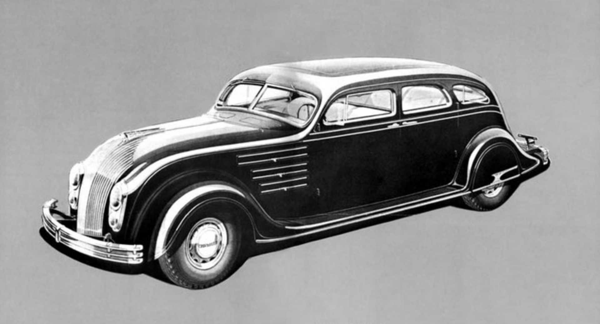 Chrysler Imperial Custom Airflow Sedan Limousine 6.3 Manual, 152hp, 1934