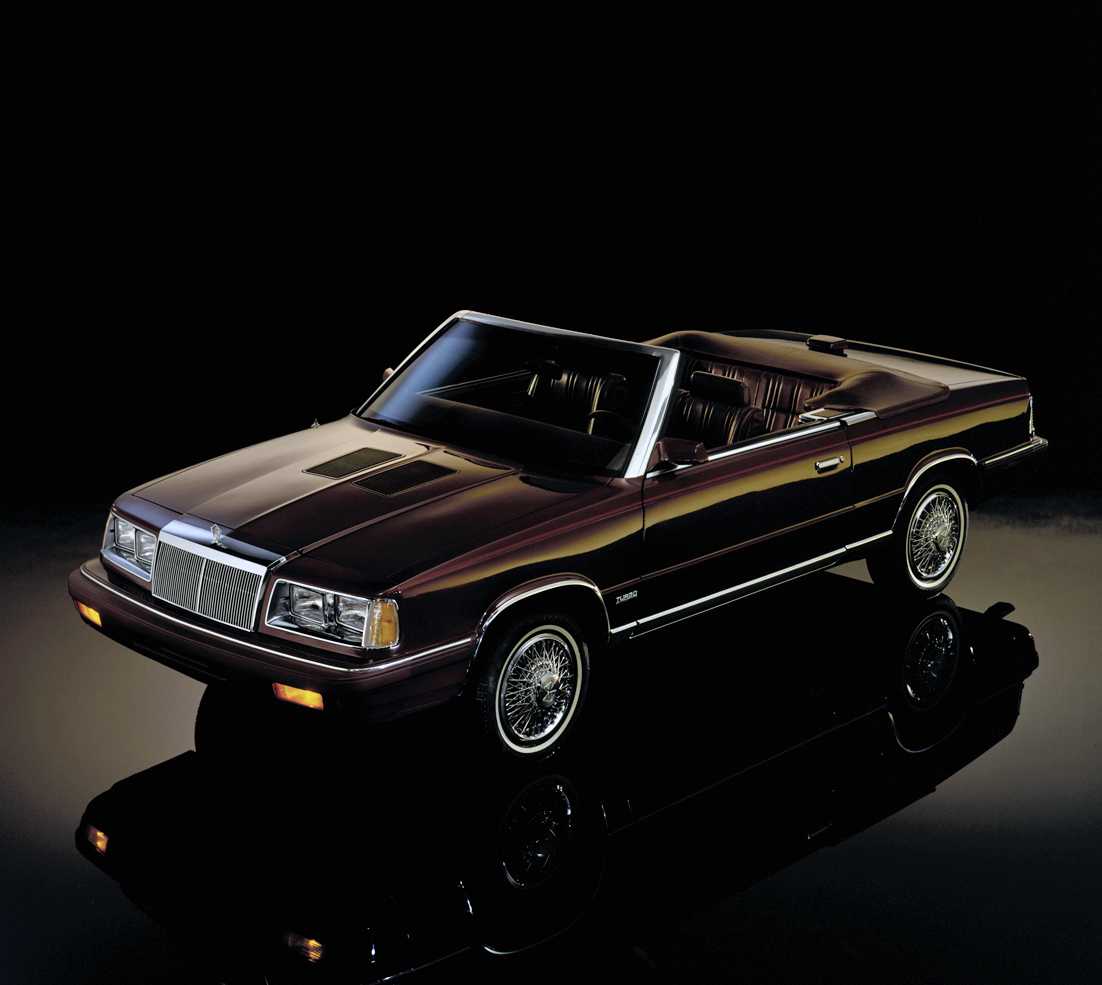 Chrysler LeBaron Convertible 2.5 Automatic, 102hp, 1986