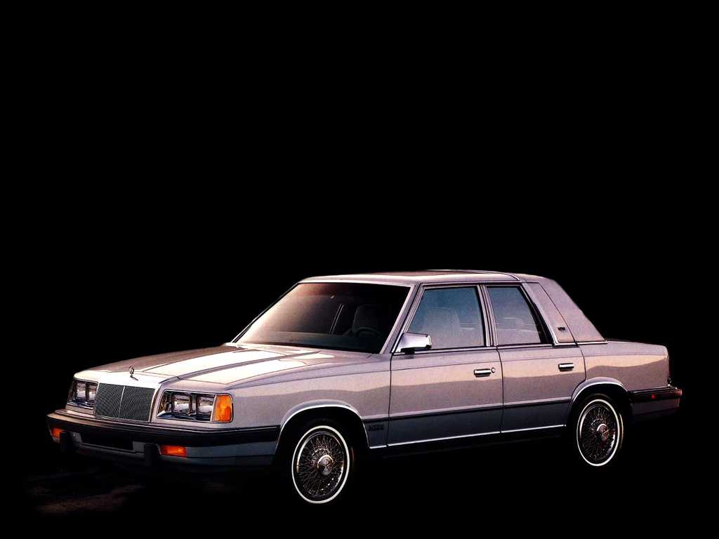 Chrysler LeBaron Sedan 2.5 Automatic, 98hp, 1988
