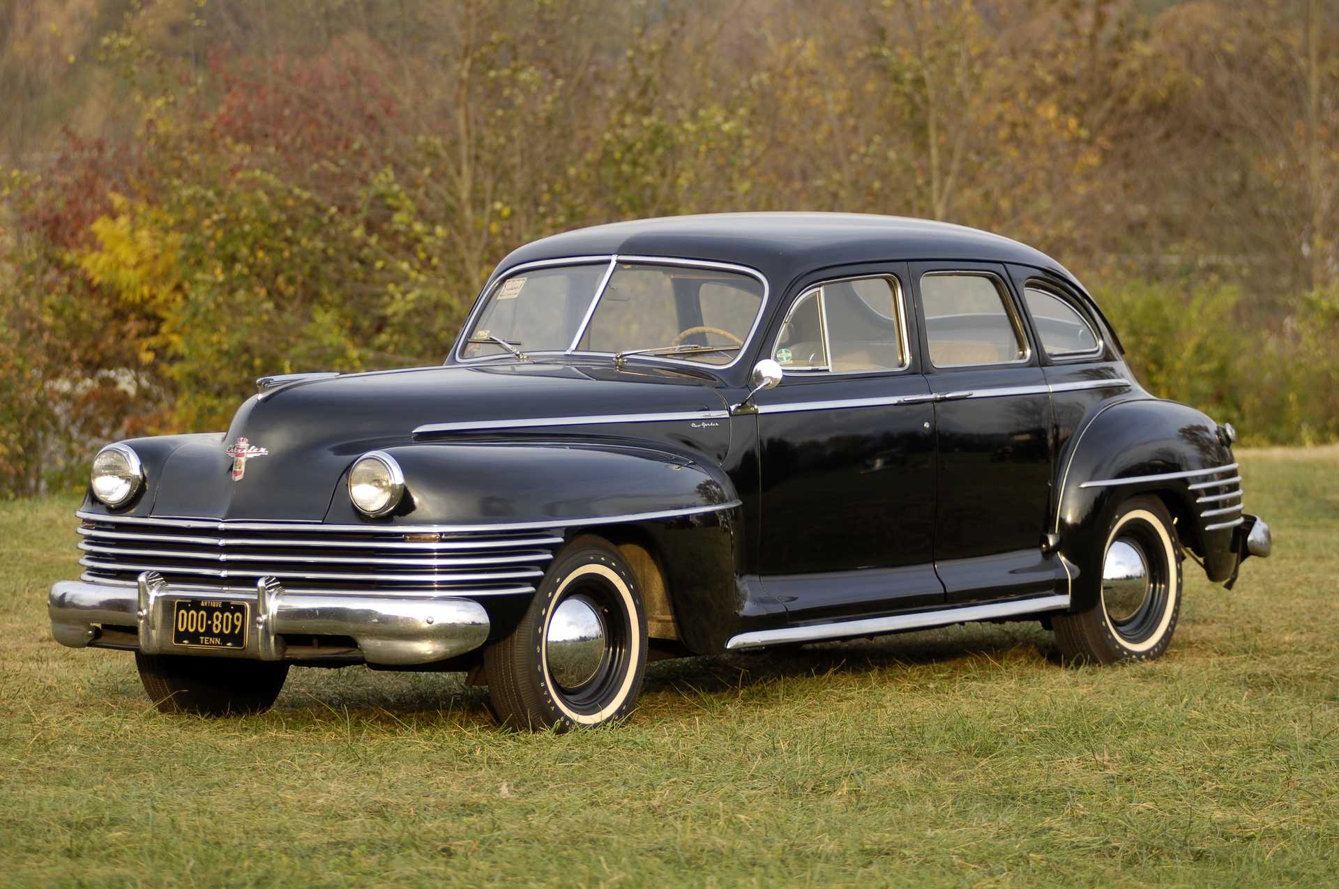 Chrysler New Yorker 4-door Sedan 4.1 Manual, 122hp, 1942