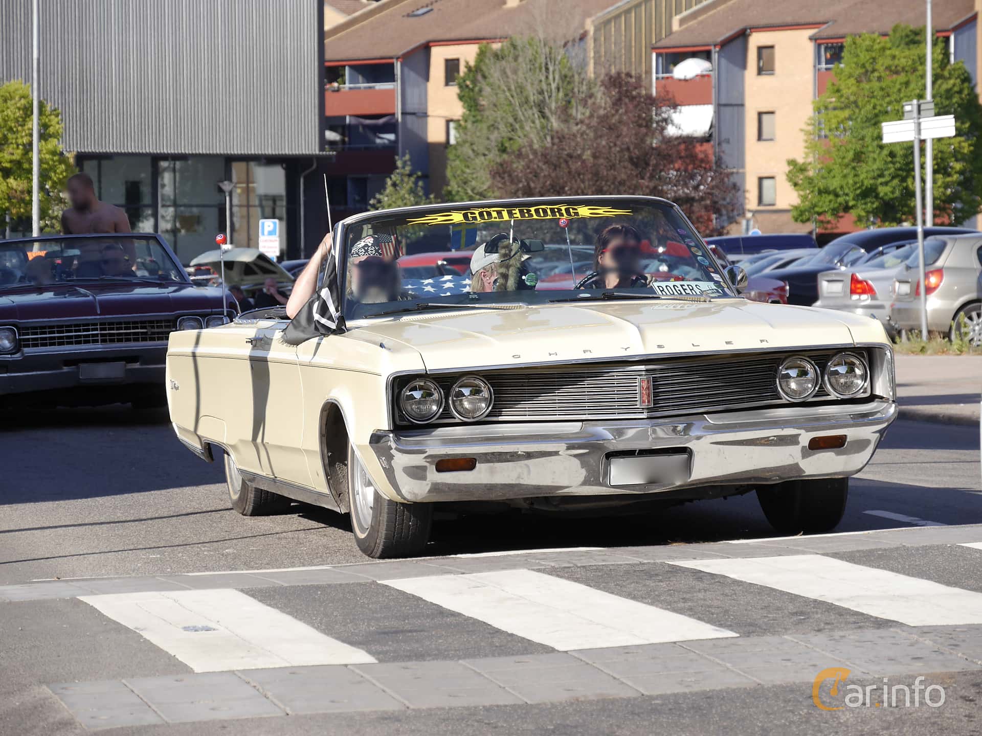 Chrysler Newport Convertible 6.3 V8 TorqueFlite, 294hp, 1968