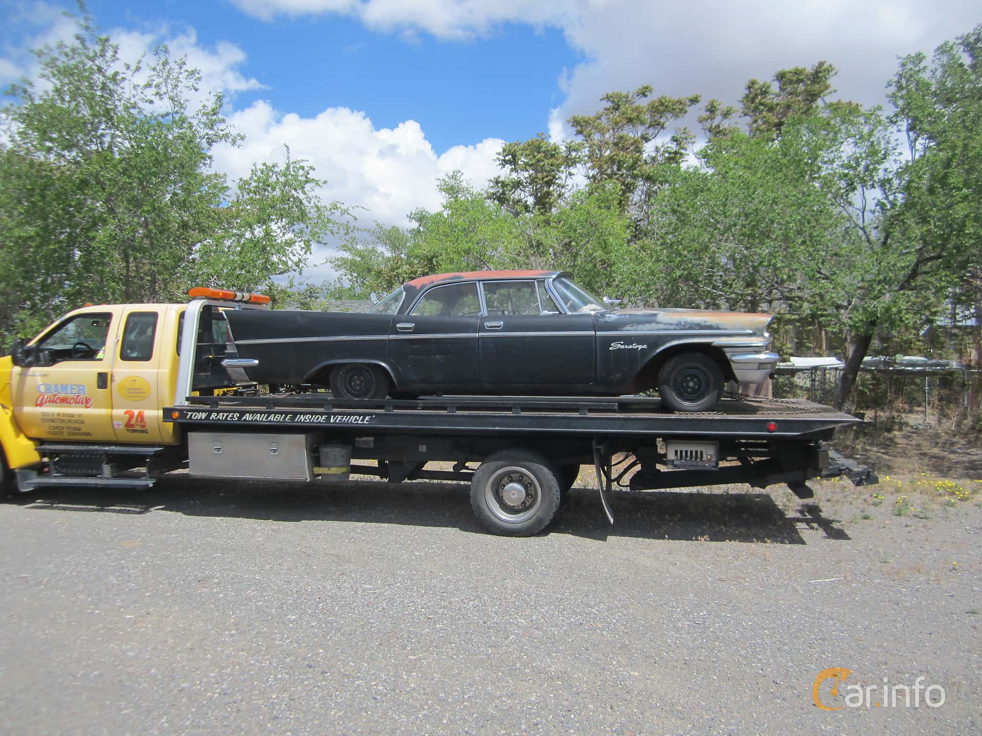 Chrysler Saratoga 4-door Hardtop 5.8 V8 TorqueFlite, 299hp, 1957