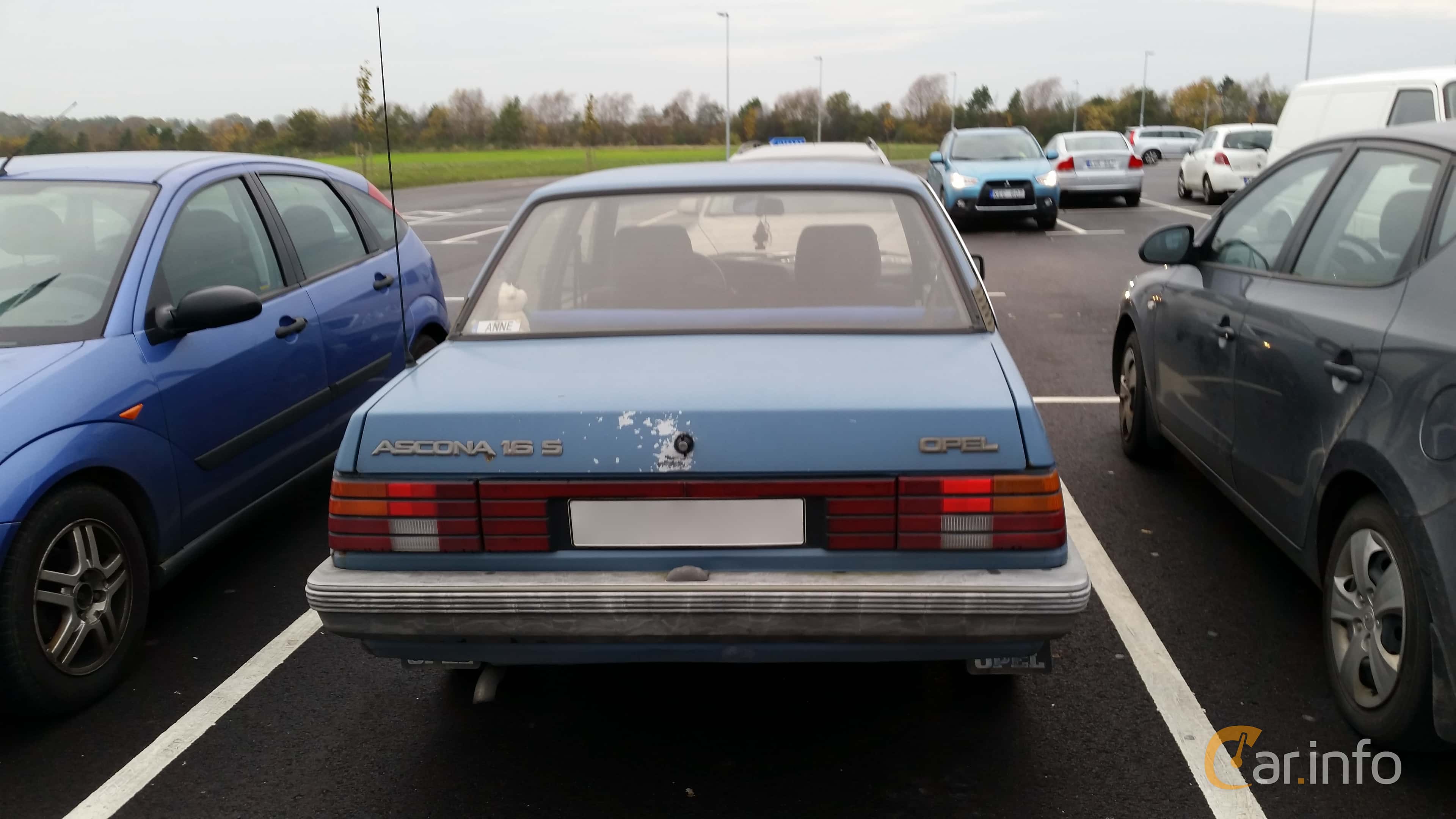 Opel Ascona 5-door 1.6 Manual, 90hp, 1985
