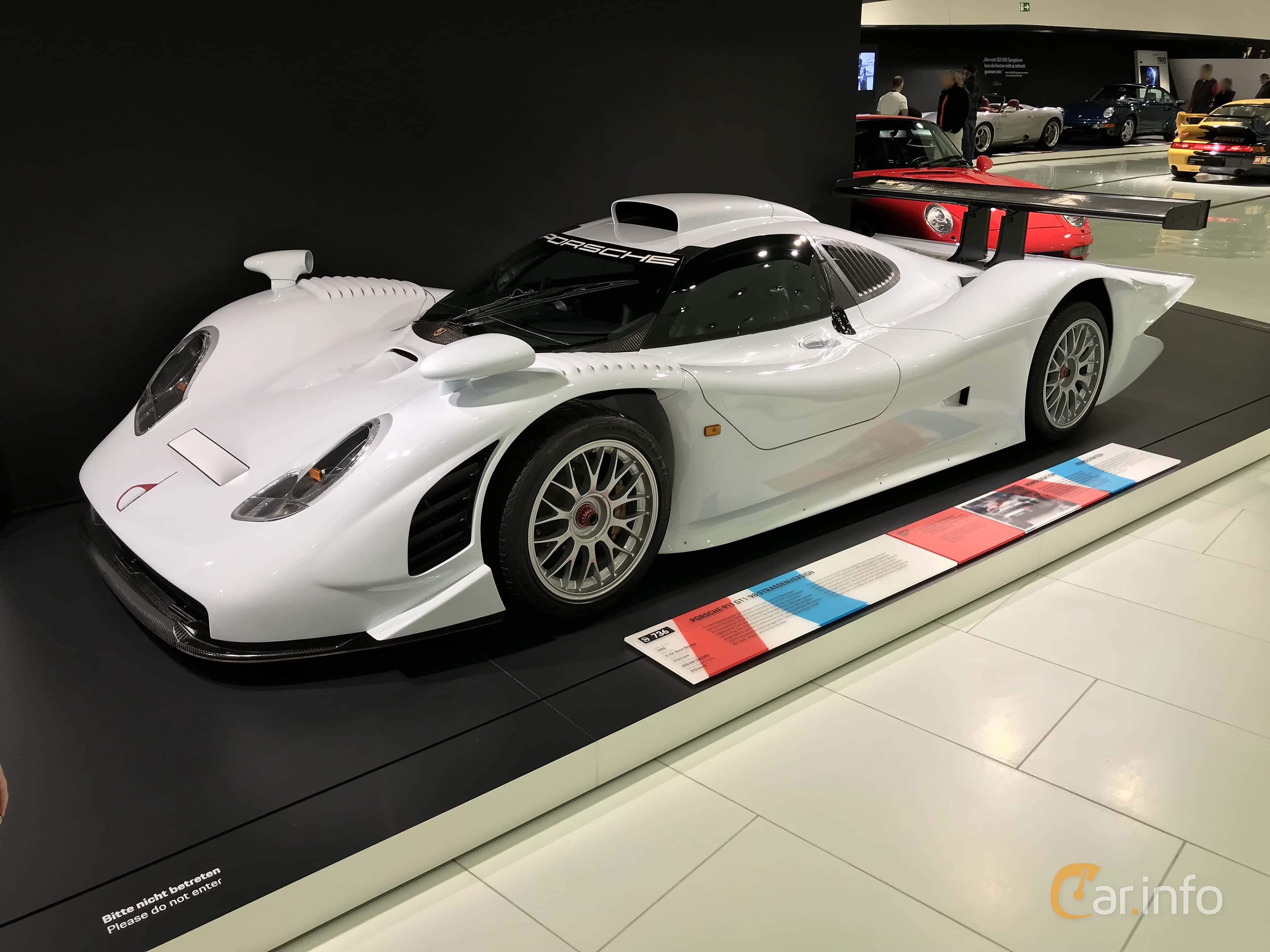 Porsche 911 GT1 Manual, 6-speed
