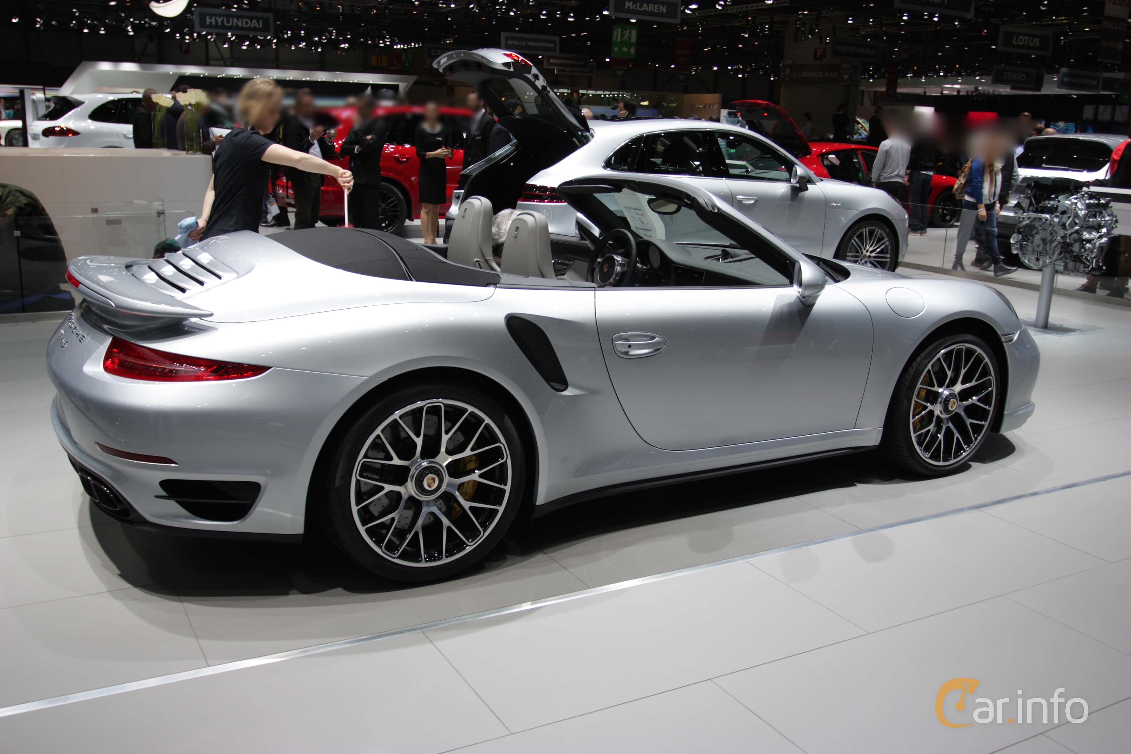 Porsche 911 Turbo S Cabriolet  PDK, 560hp, 2015