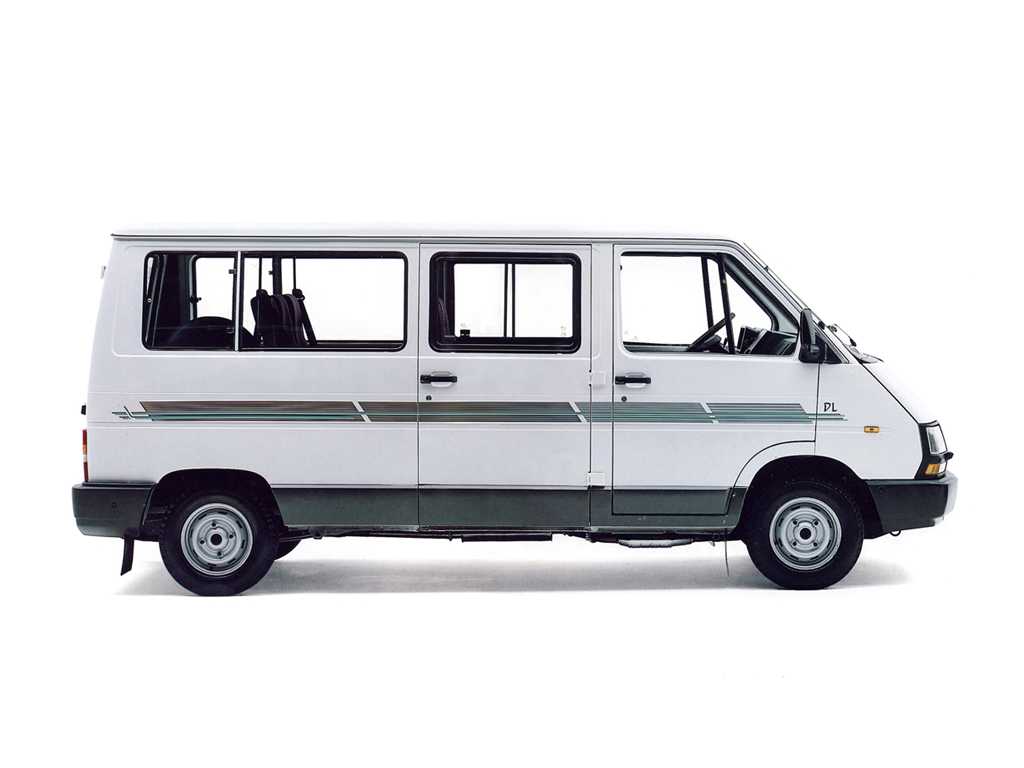 Renault Trafic Minibus 2.1 Manual, 60hp, 1991