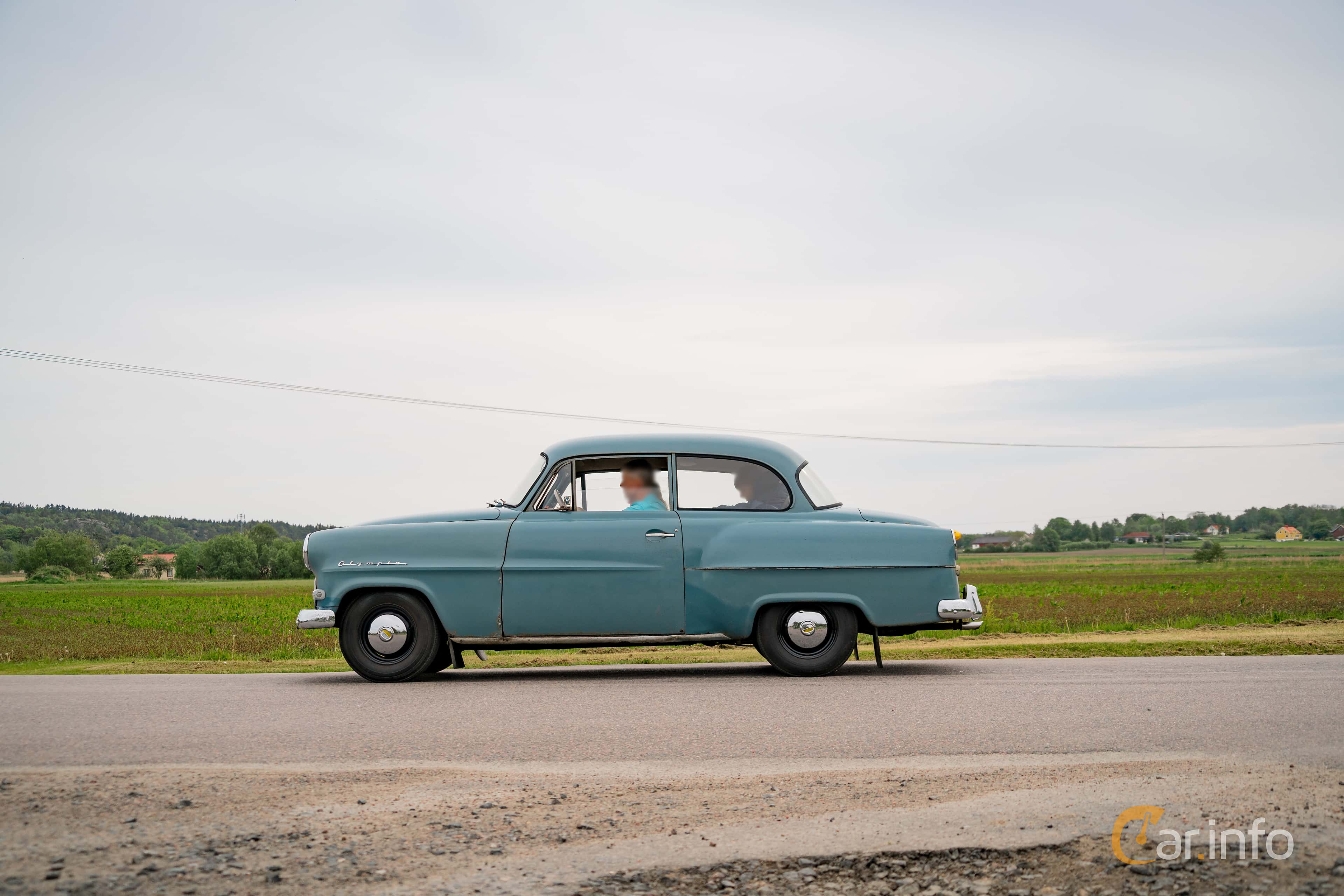 Opel Olympia Rekord Sedan 1.5 Manual, 45hp, 1956