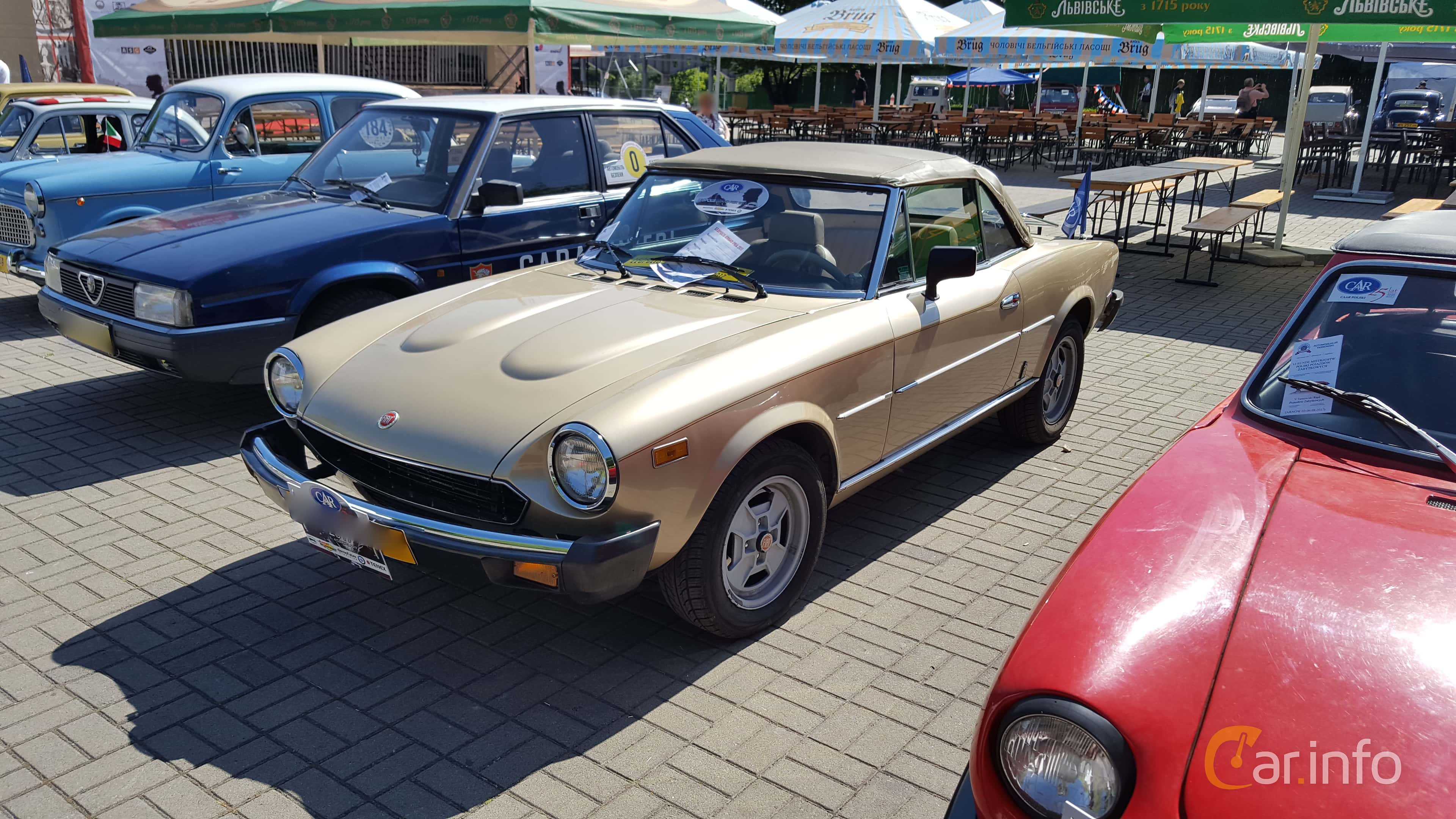 Fiat 124 Sport Spider 2.0 Manual, 102hp, 1979