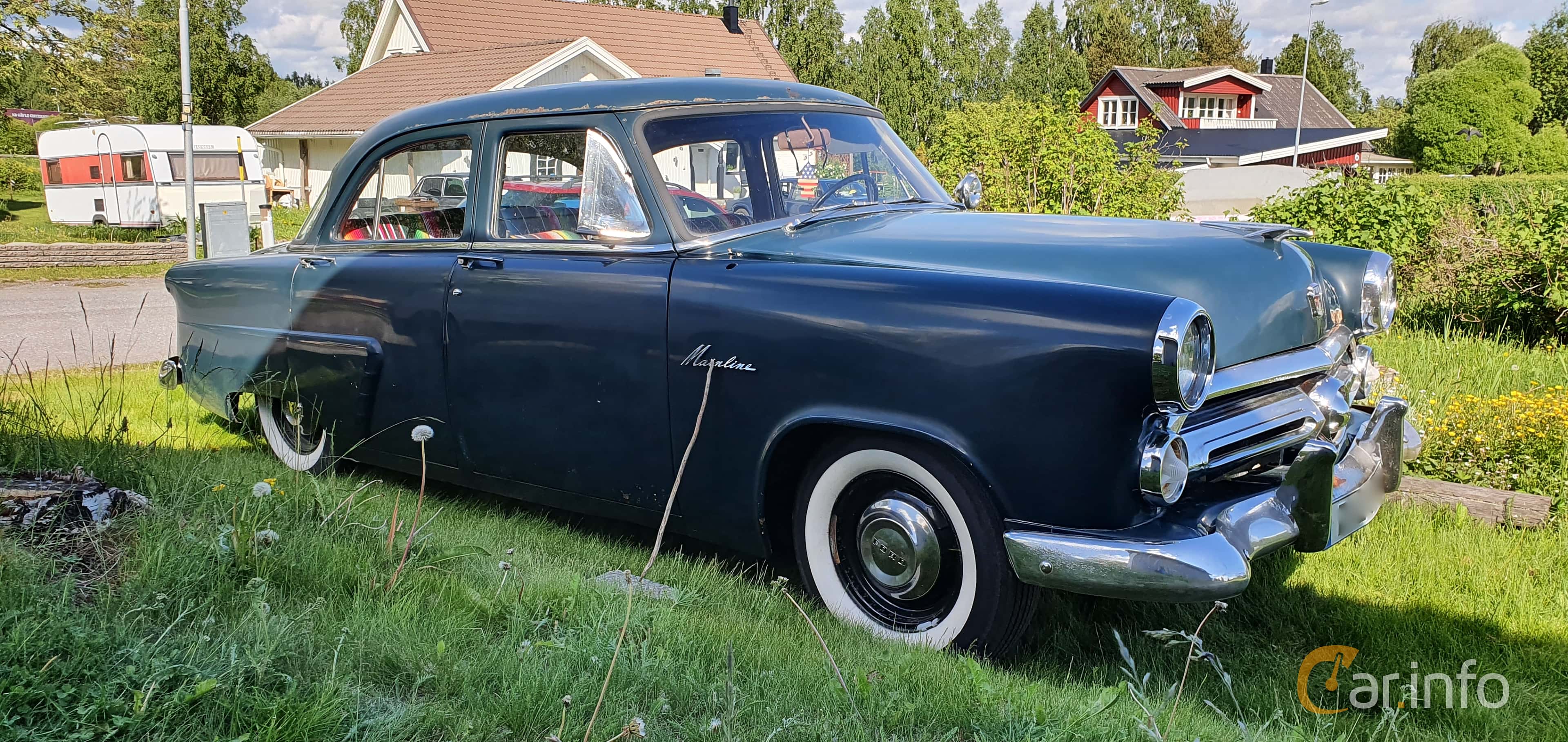 Ford Mainline Fordor Sedan 3.5 Automatic, 102hp, 1952