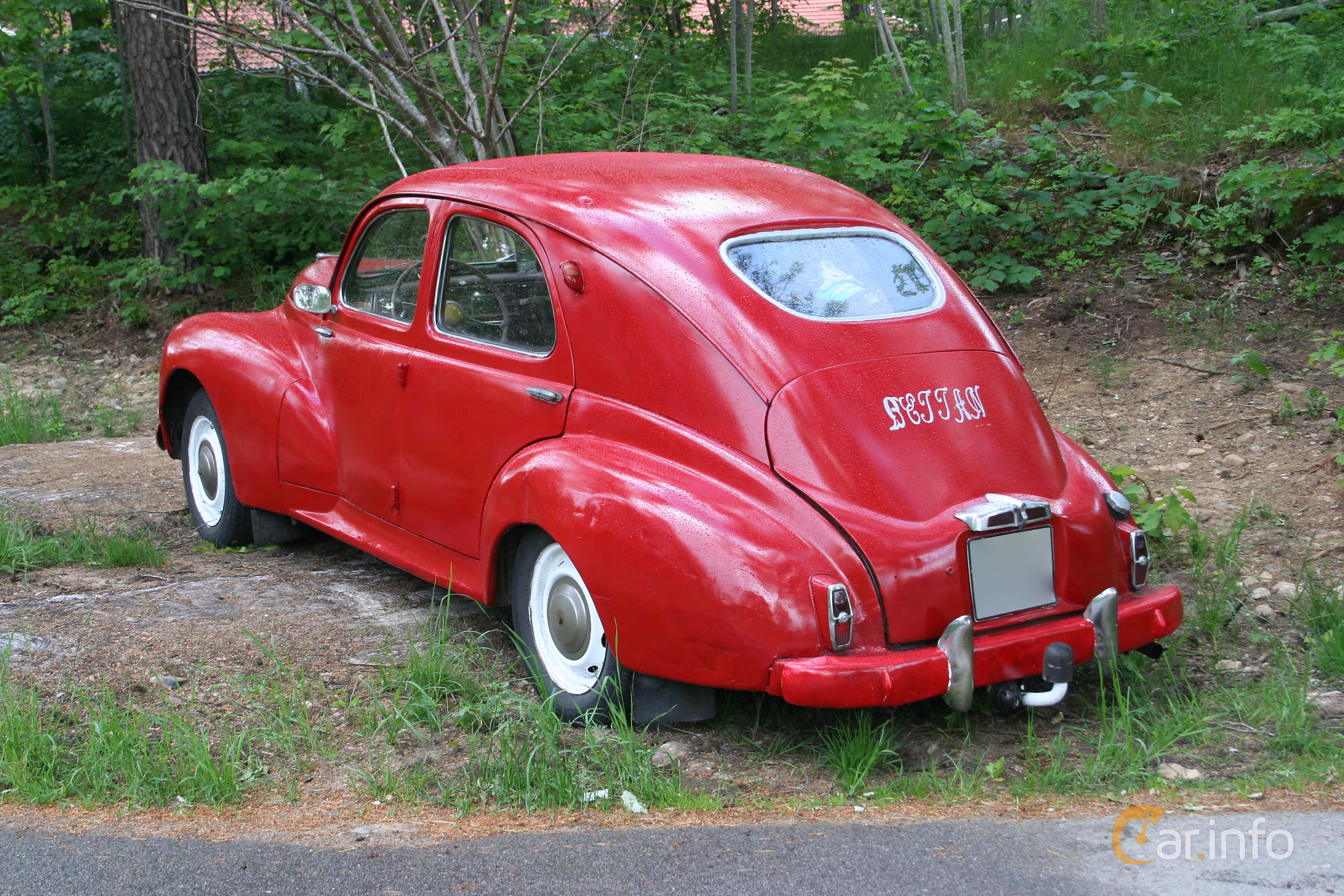Peugeot 203 Sedan 1.3 Manual, 42hp, 1952