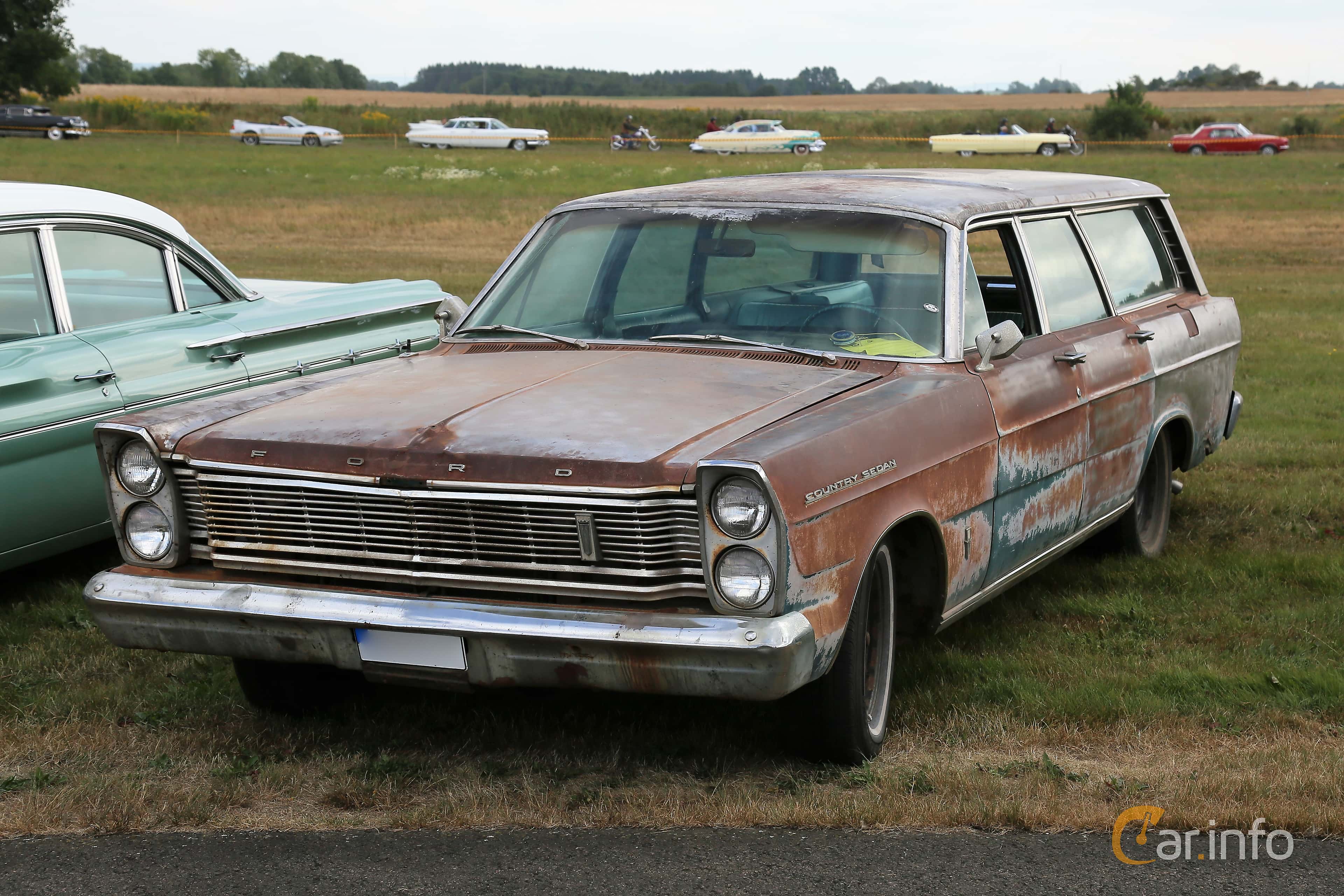 Ford Country Sedan 3-seat 5.8 V8 254hp, 1966