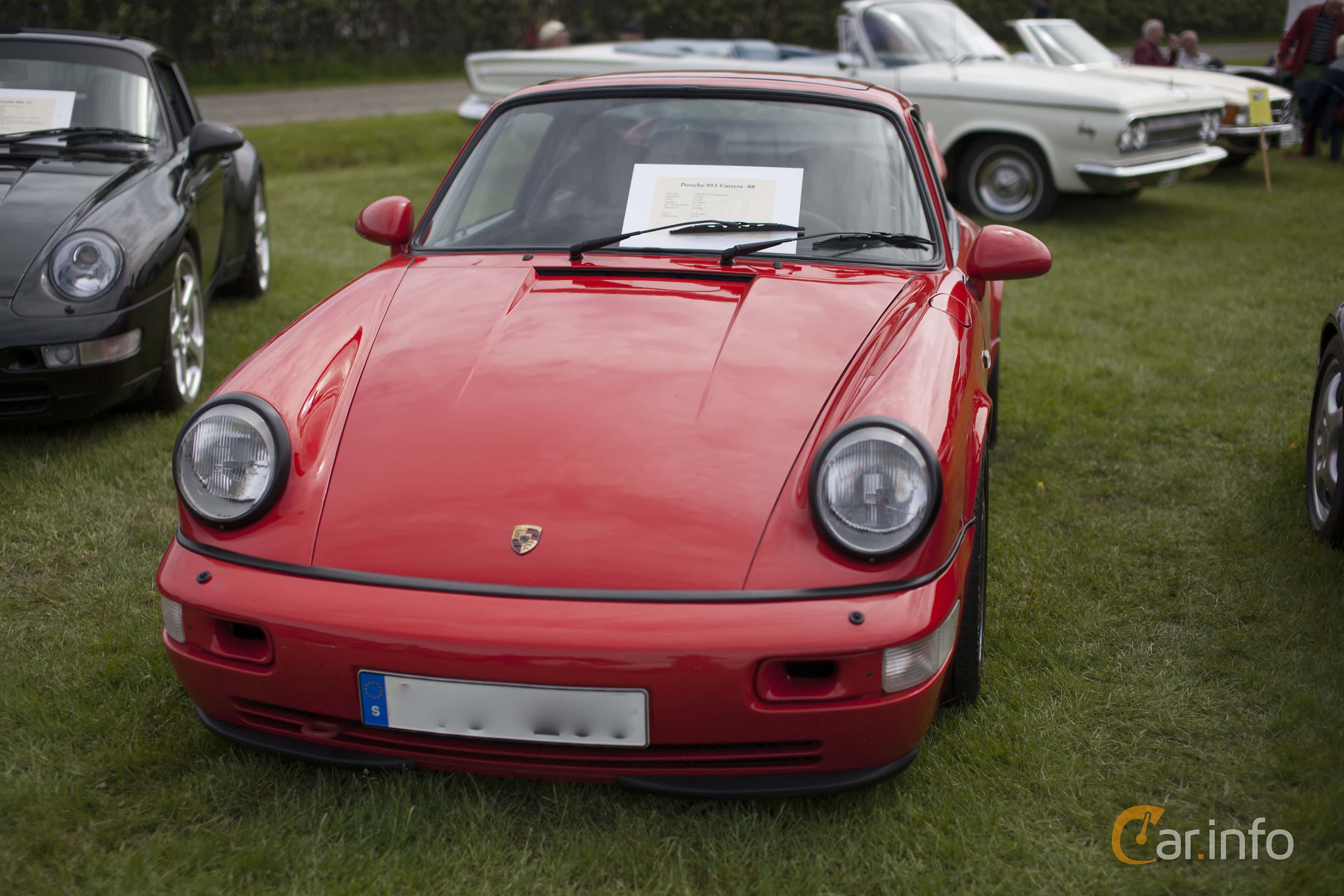 Porsche 911 Carrera  Manual, 231hp, 1988