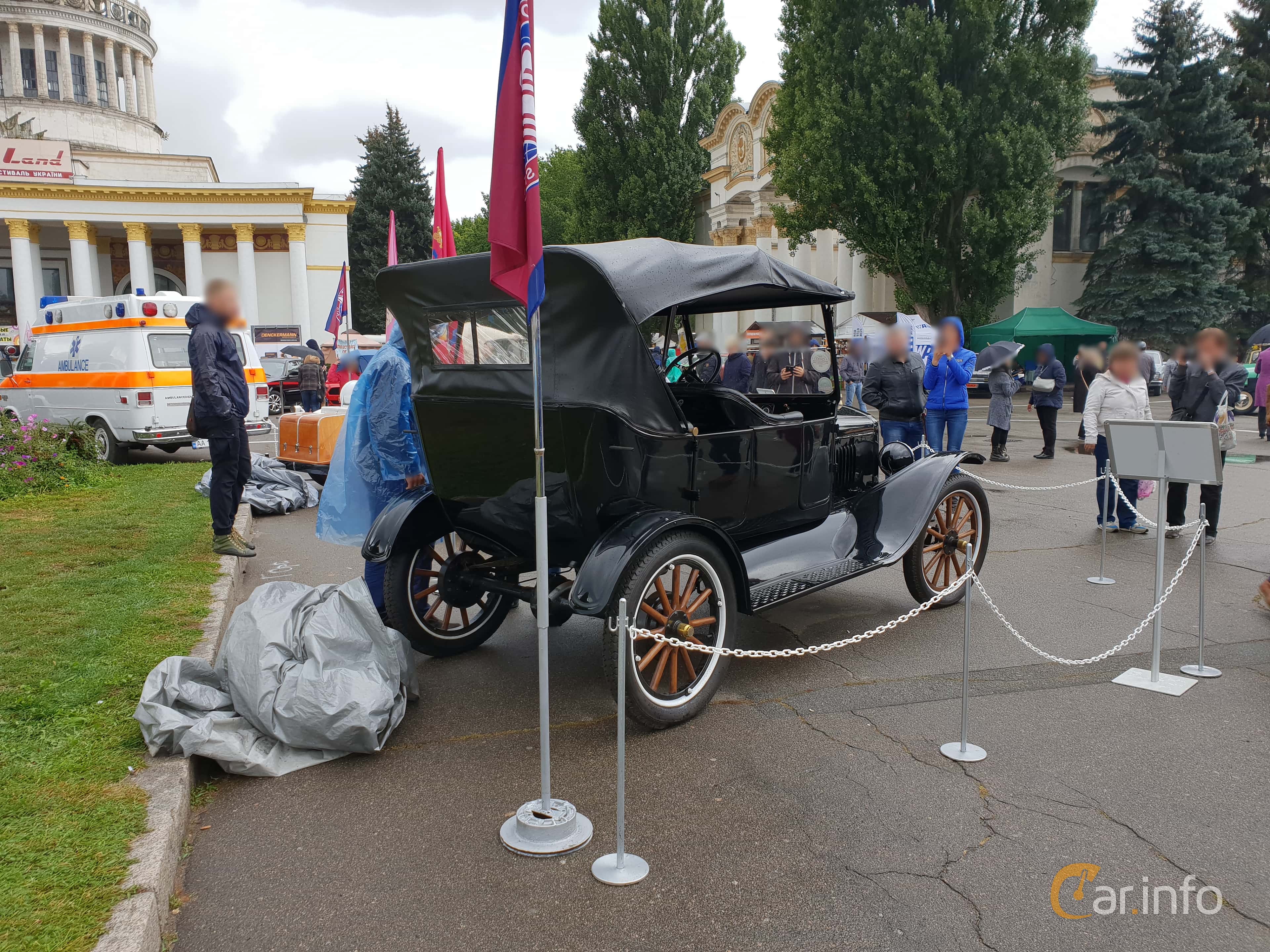 Ford Model T Touring 2.9 Manual, 20hp, 1917