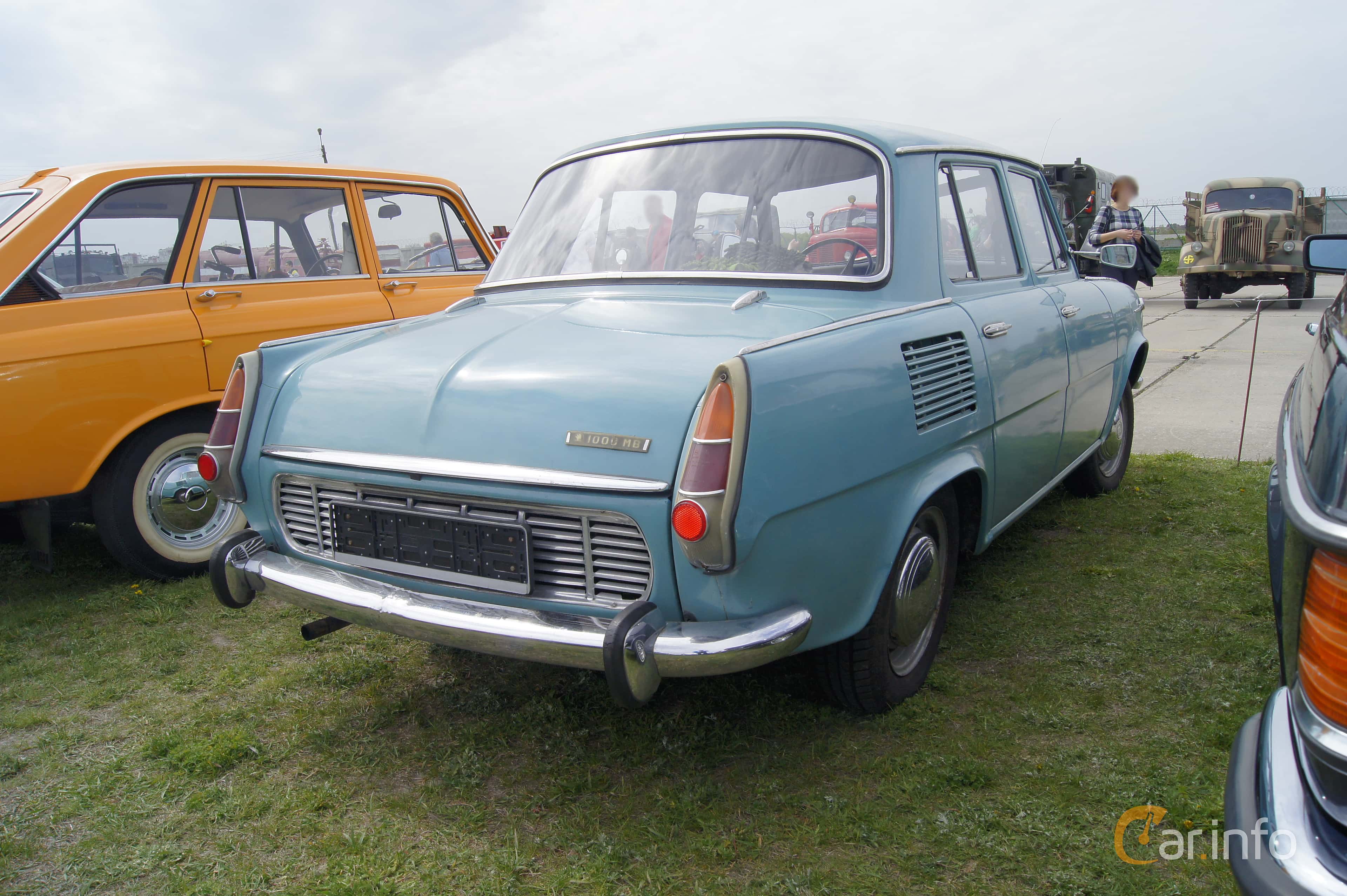 Skoda 1000 MB 1.0 Manual, 35hp, 1964
