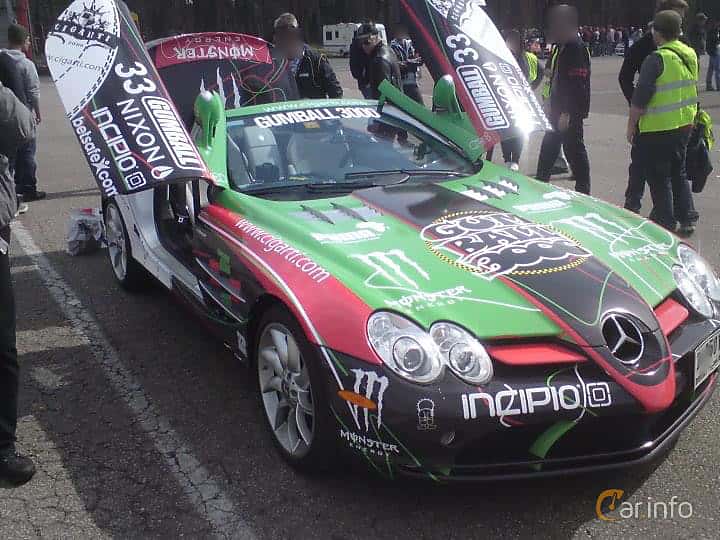 Mercedes-Benz SLR McLaren Roadster  Automatic, 625hp, 2007