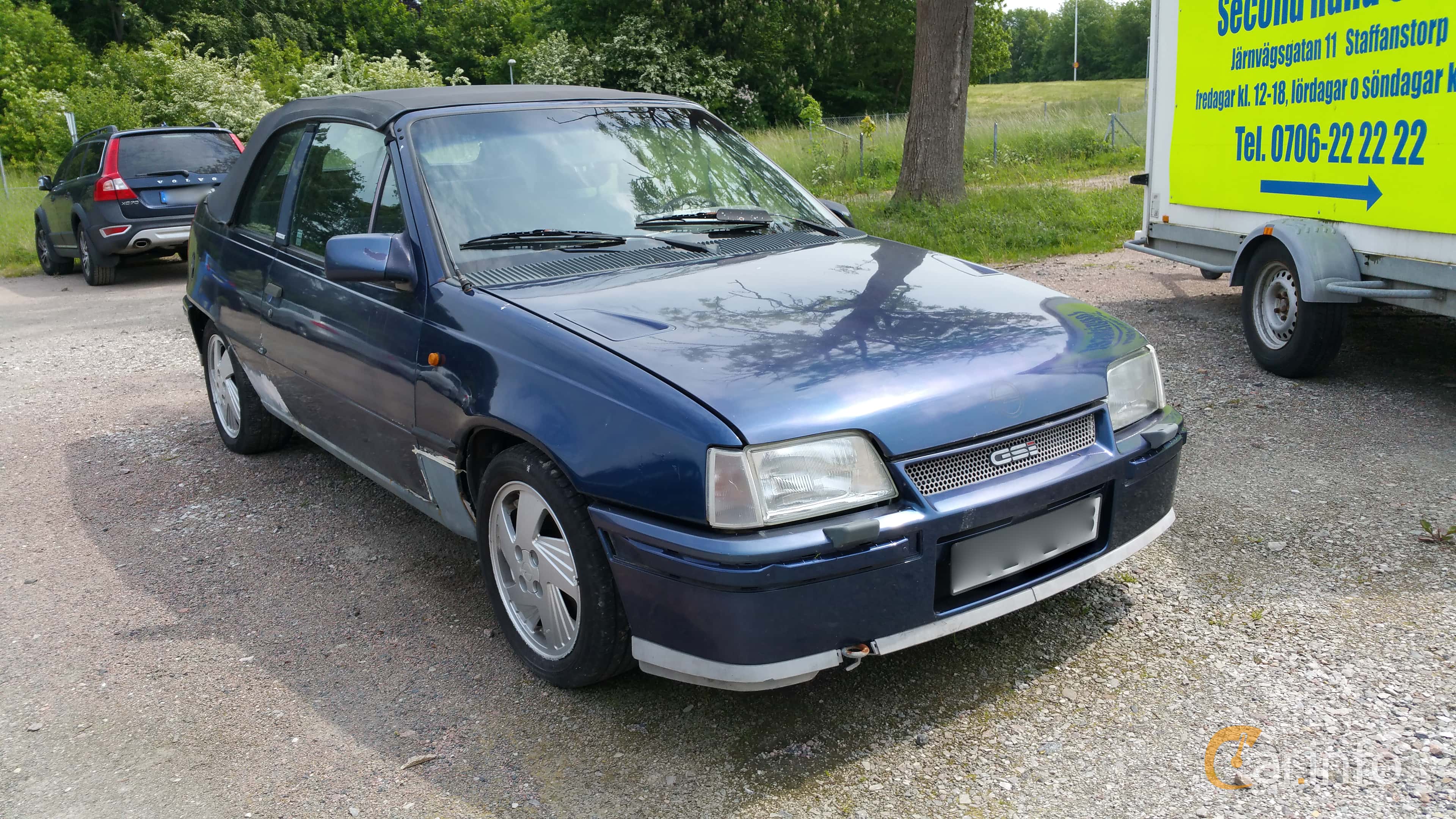 Opel Kadett GSi Cabriolet Manual, 4-speed