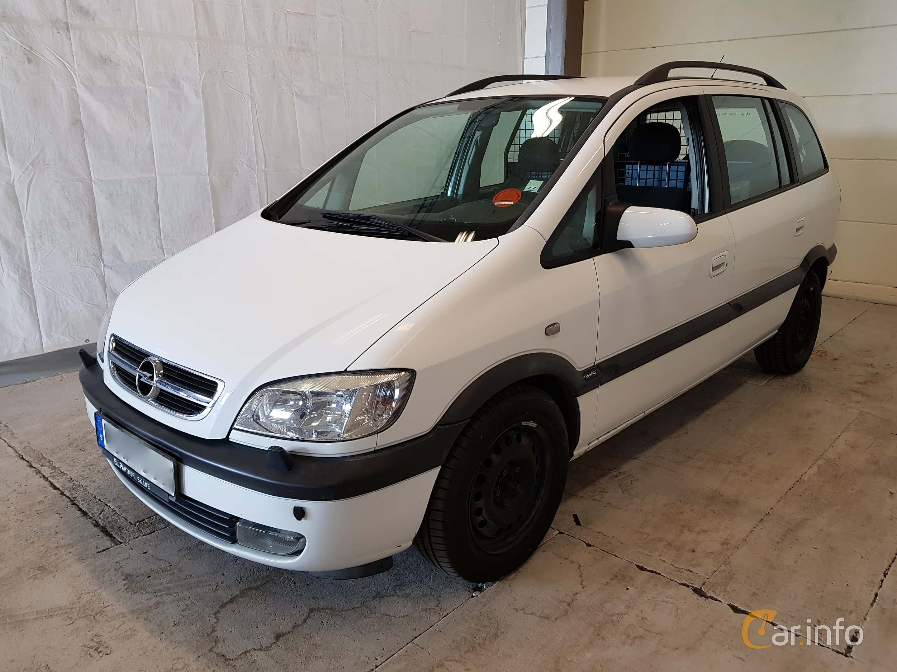 Opel Zafira 1.6 CNG ecoFLEX  Manual, 97hp, 2005