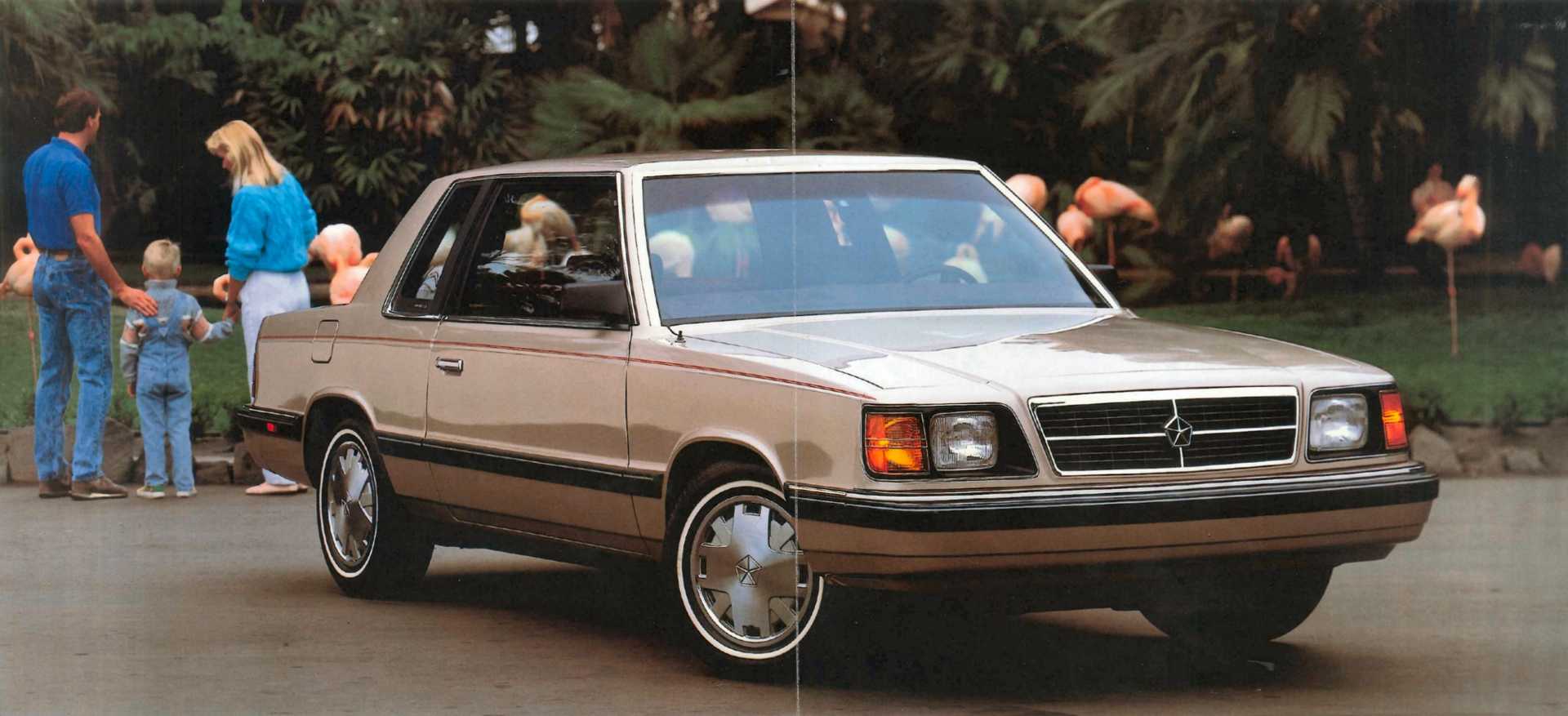 Dodge Aries 2-door 2.5 Automatic, 102hp, 1989