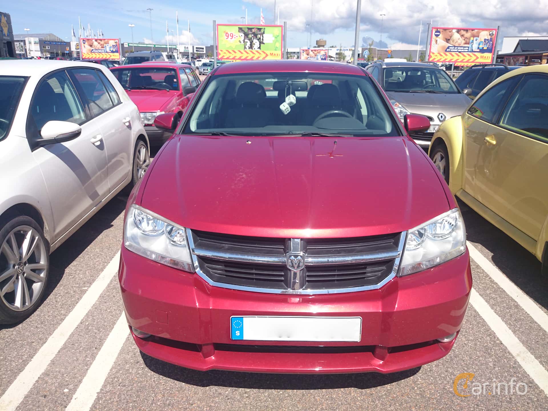 Dodge Avenger Sedan 2.7 V6 Automatic, 186hp, 2008