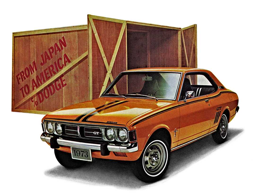 Dodge Colt GT 2.0 Manual, 96hp, 1973