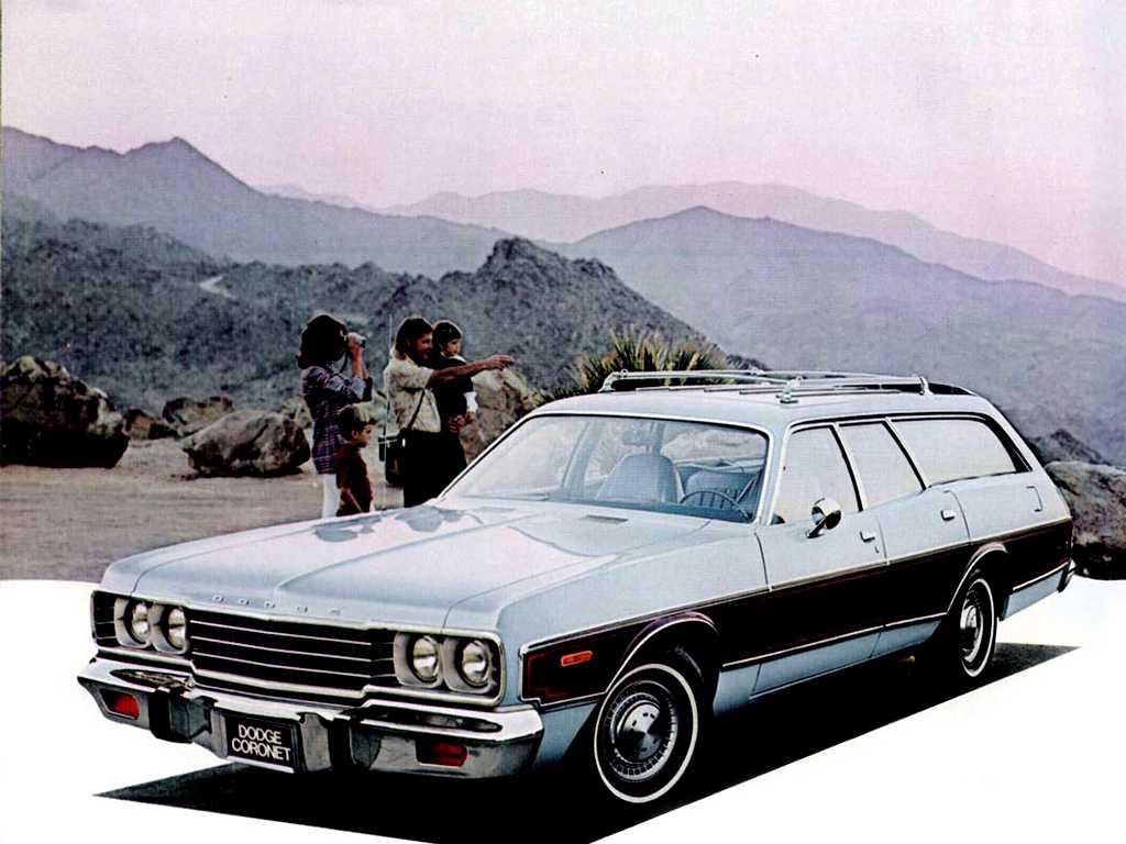 Dodge Coronet Station Wagon 5.2 V8 TorqueFlite, 152hp, 1974