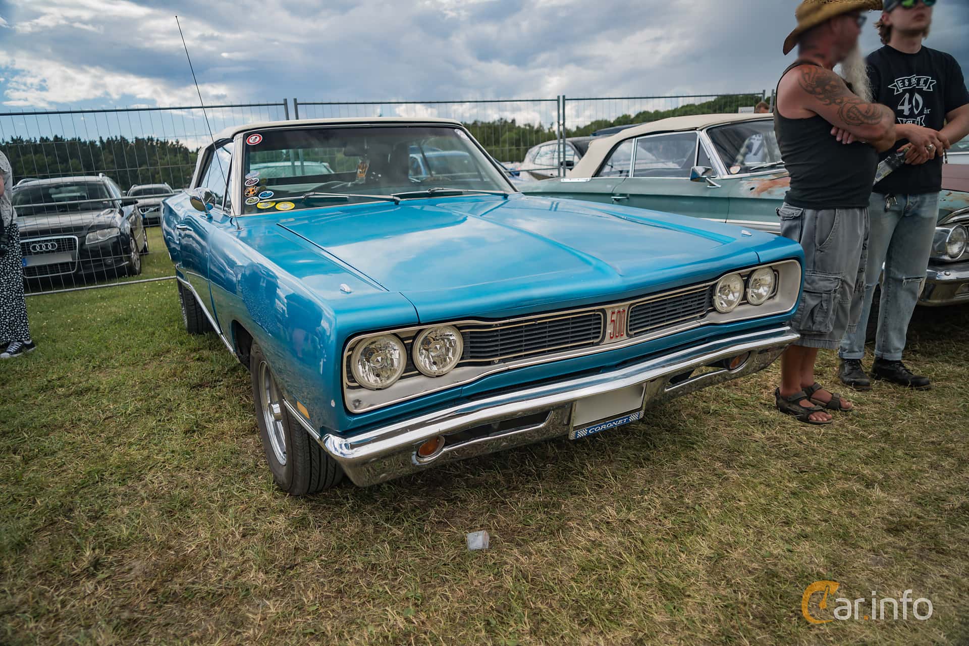 Dodge Coronet 500 Convertible 5.2 V8 Manual, 234hp, 1969