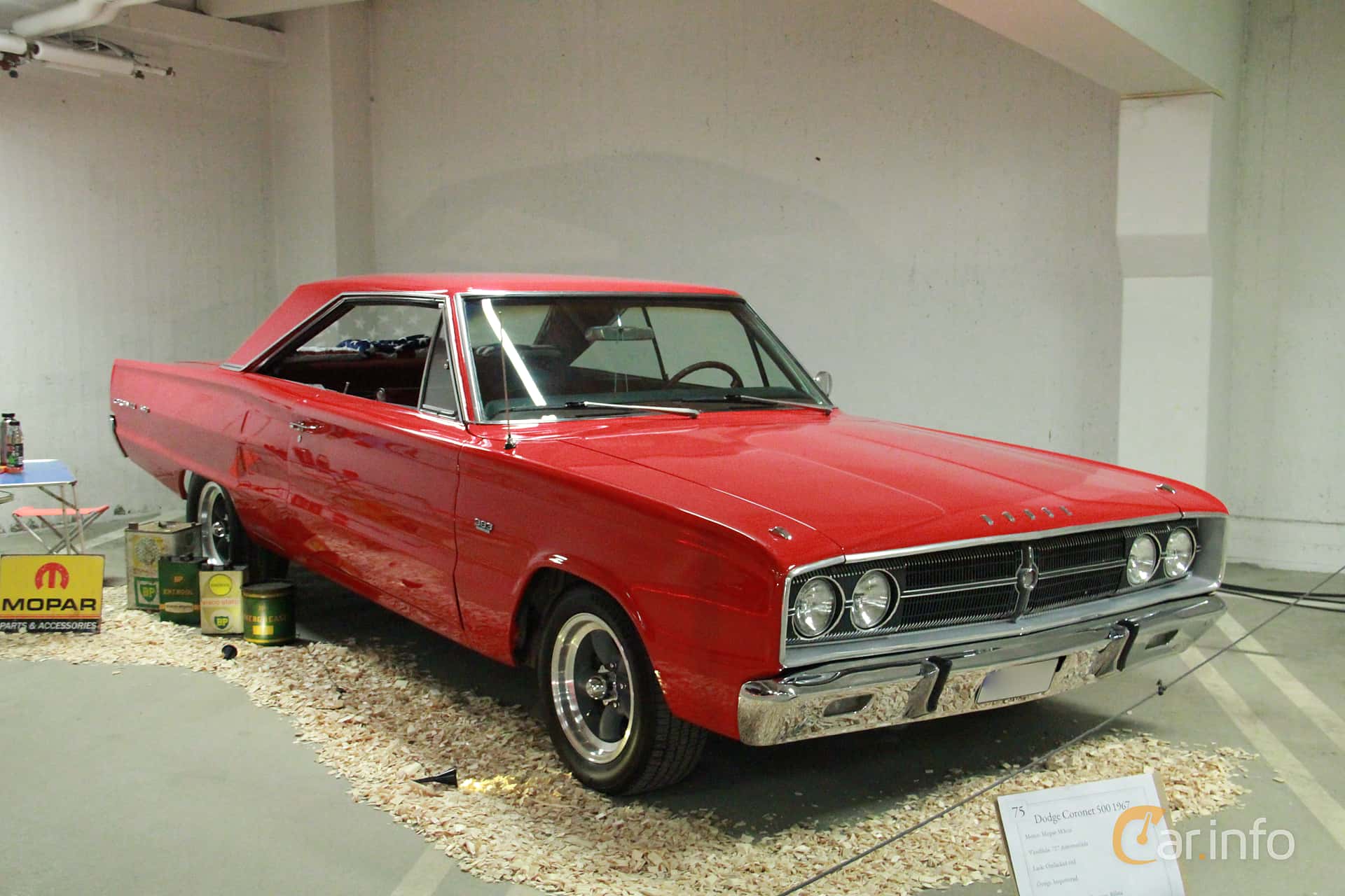 Dodge Coronet 500 Hardtop 6.3 V8 329hp, 1967