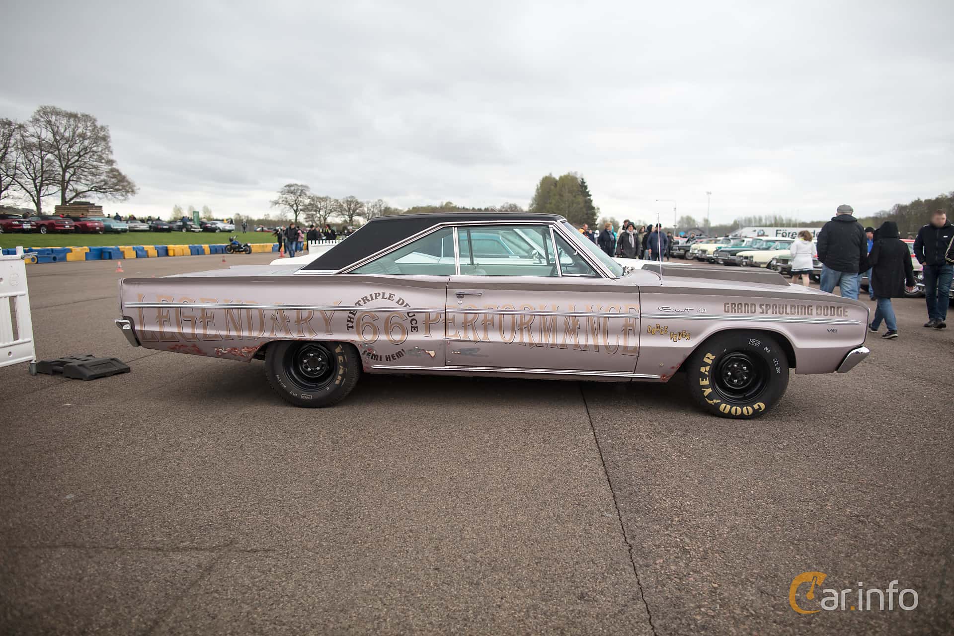 Dodge Coronet 440 Hardtop 5.2 V8 Manual, 234hp, 1966