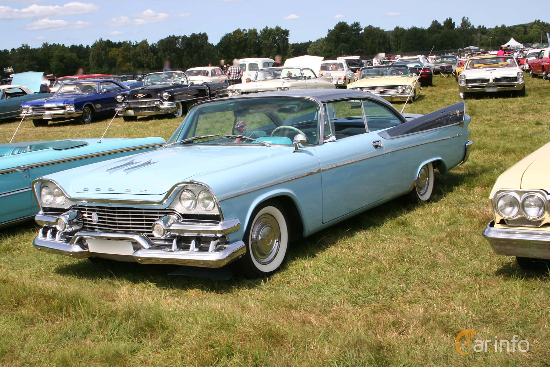 Dodge Custom Royal Lancer 2-door 5.7 V8 299hp, 1958