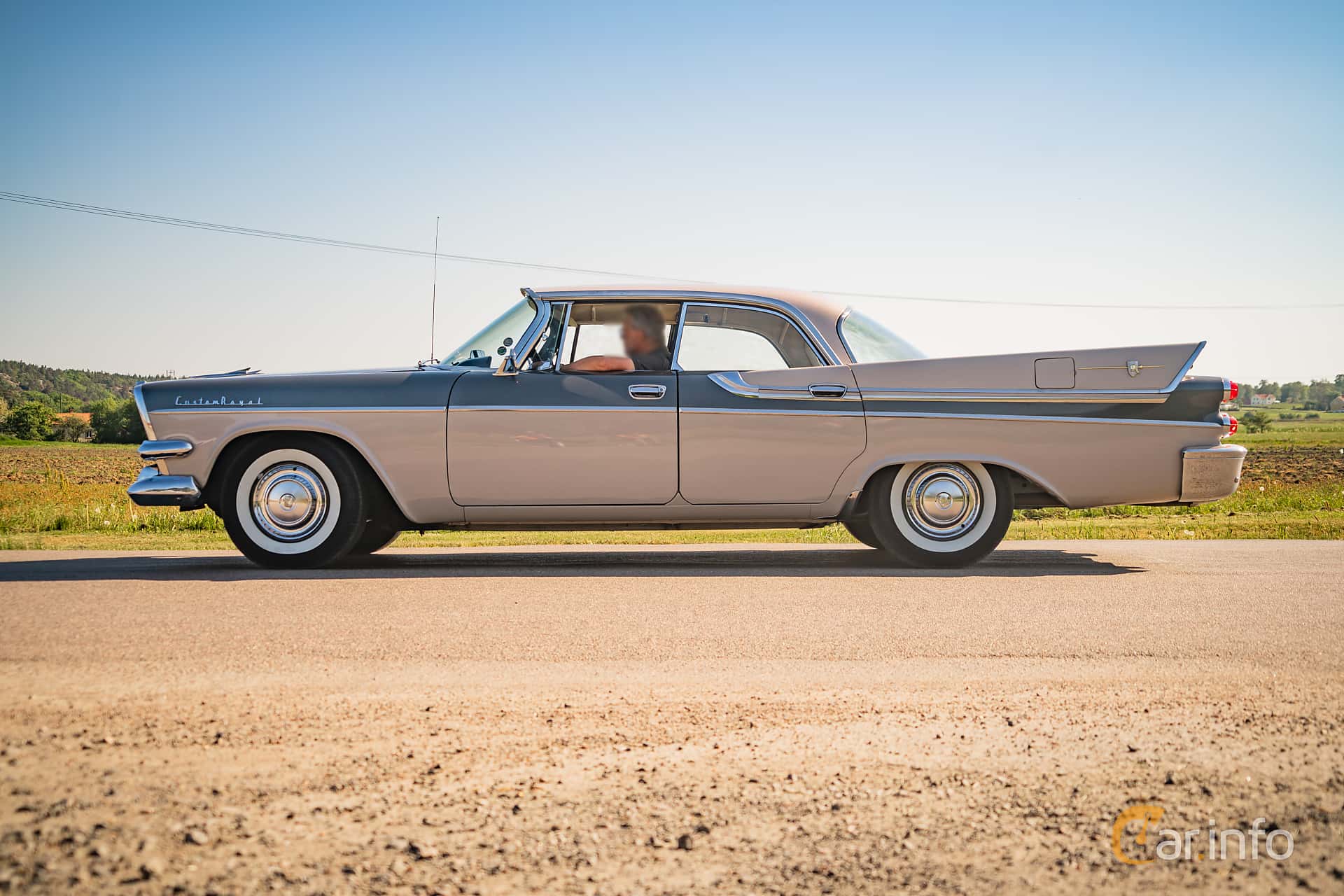 Dodge Custom Royal Lancer 4-door 5.9 V8 TorqueFlite, 329hp, 1958