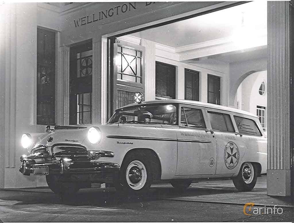 Dodge Kingsway Custom 4-door Suburban 4.2 V8 177hp, 1955