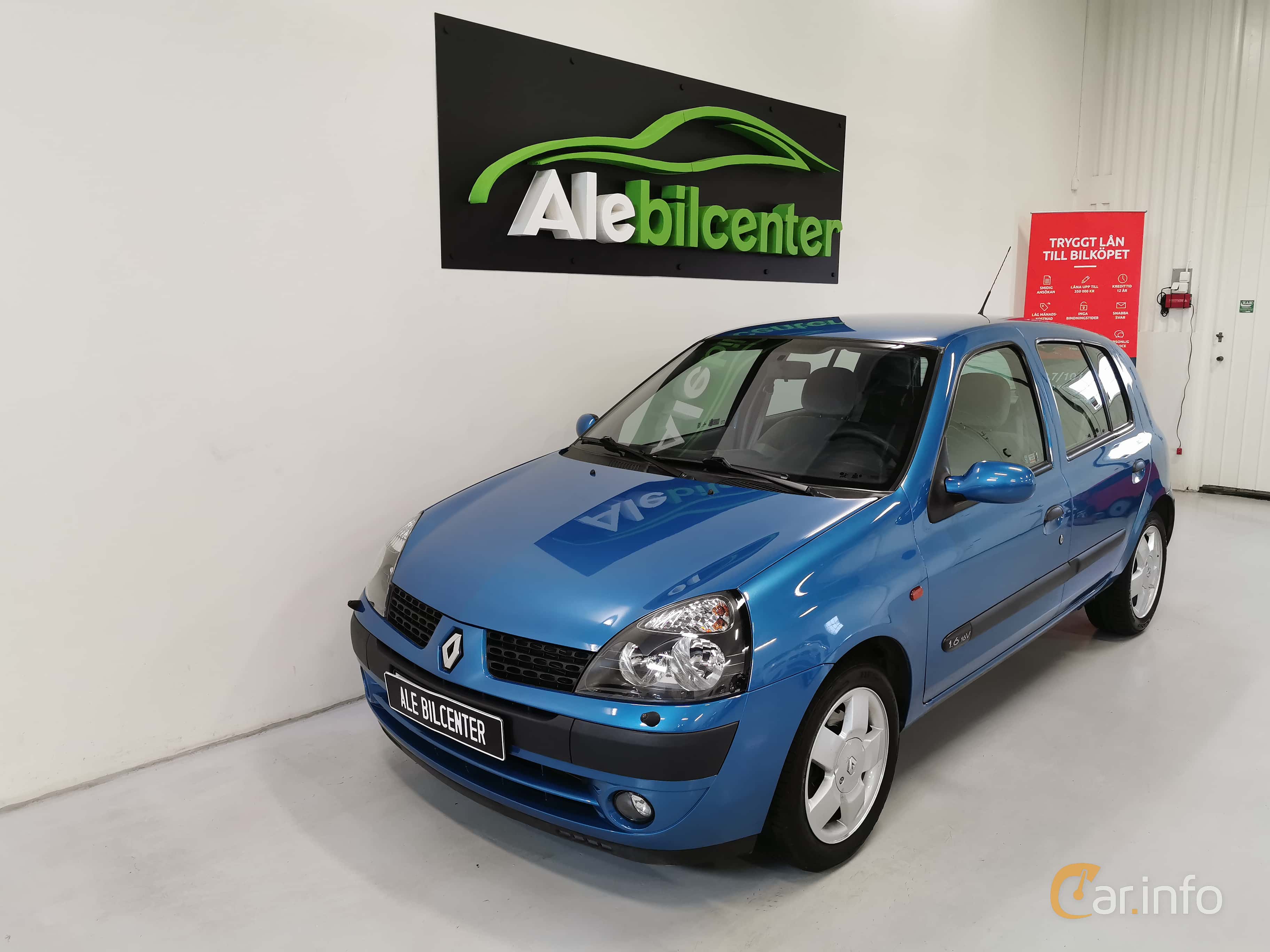 Renault Clio 5-door Hatchback 1.6 107hp, 2001