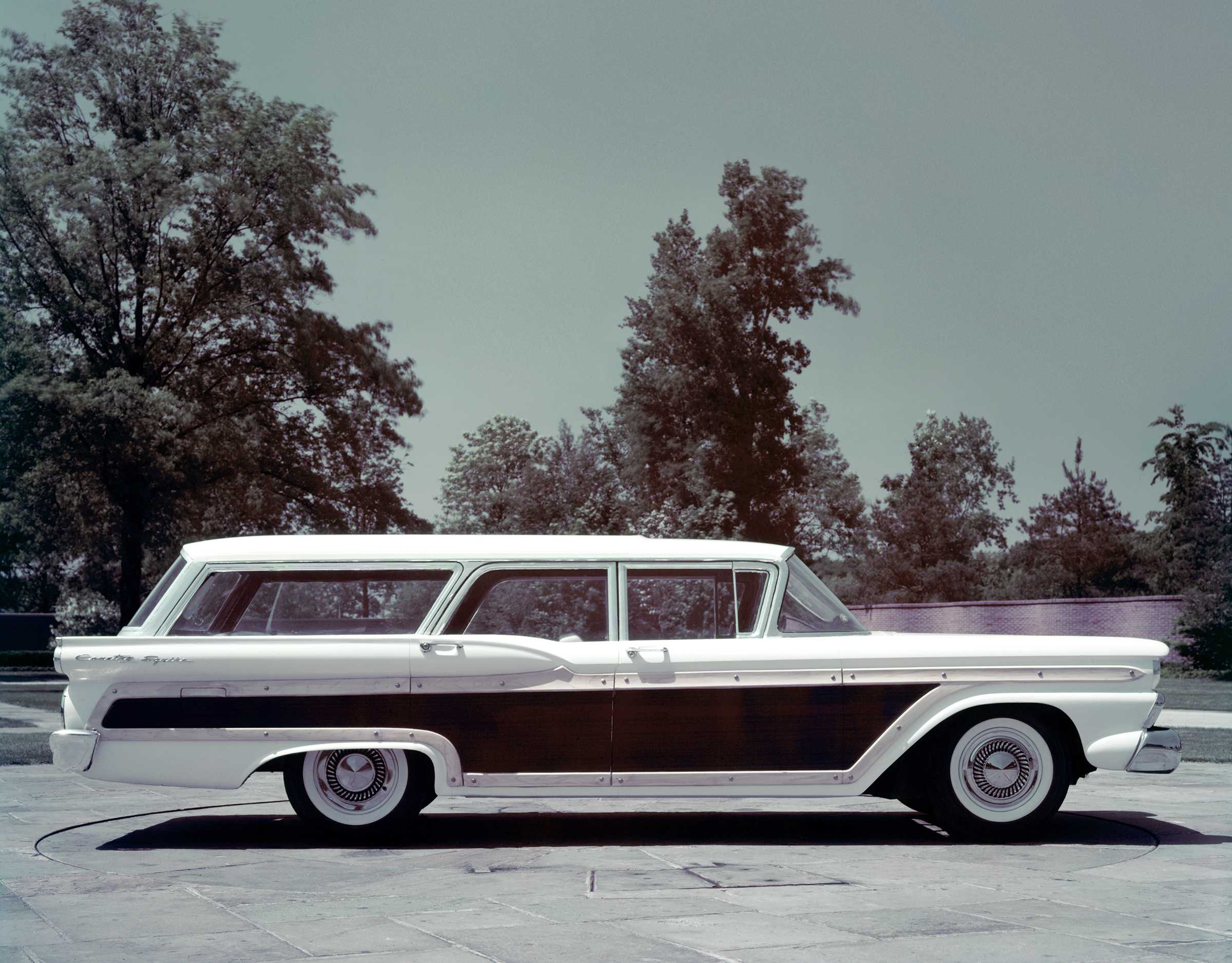 Ford Country Squire 2-seat 3.7 Manual, 147hp, 1959