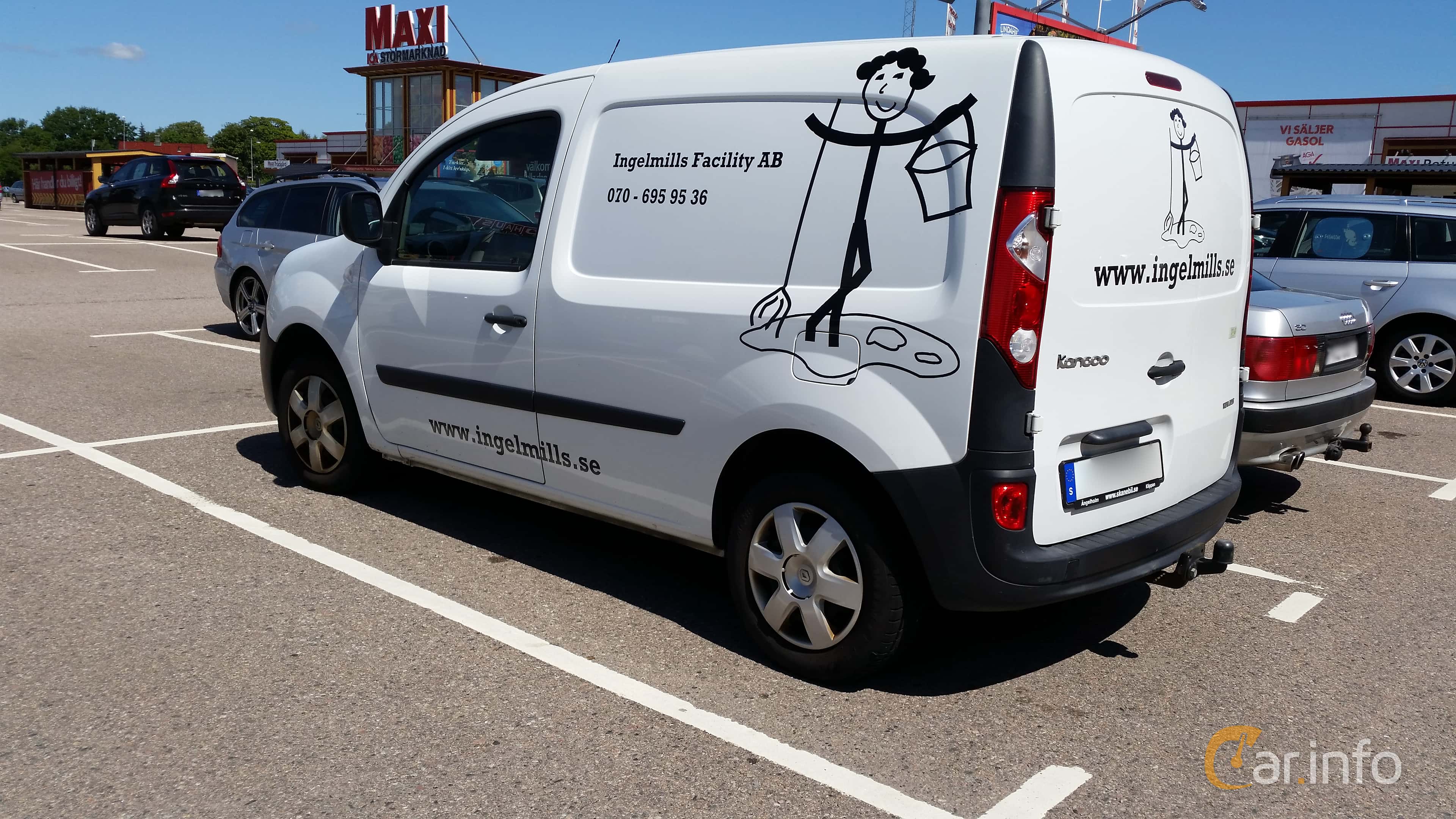 Renault Kangoo Z.E. Be Bop 22 kWh Single Speed, 60hp, 2013