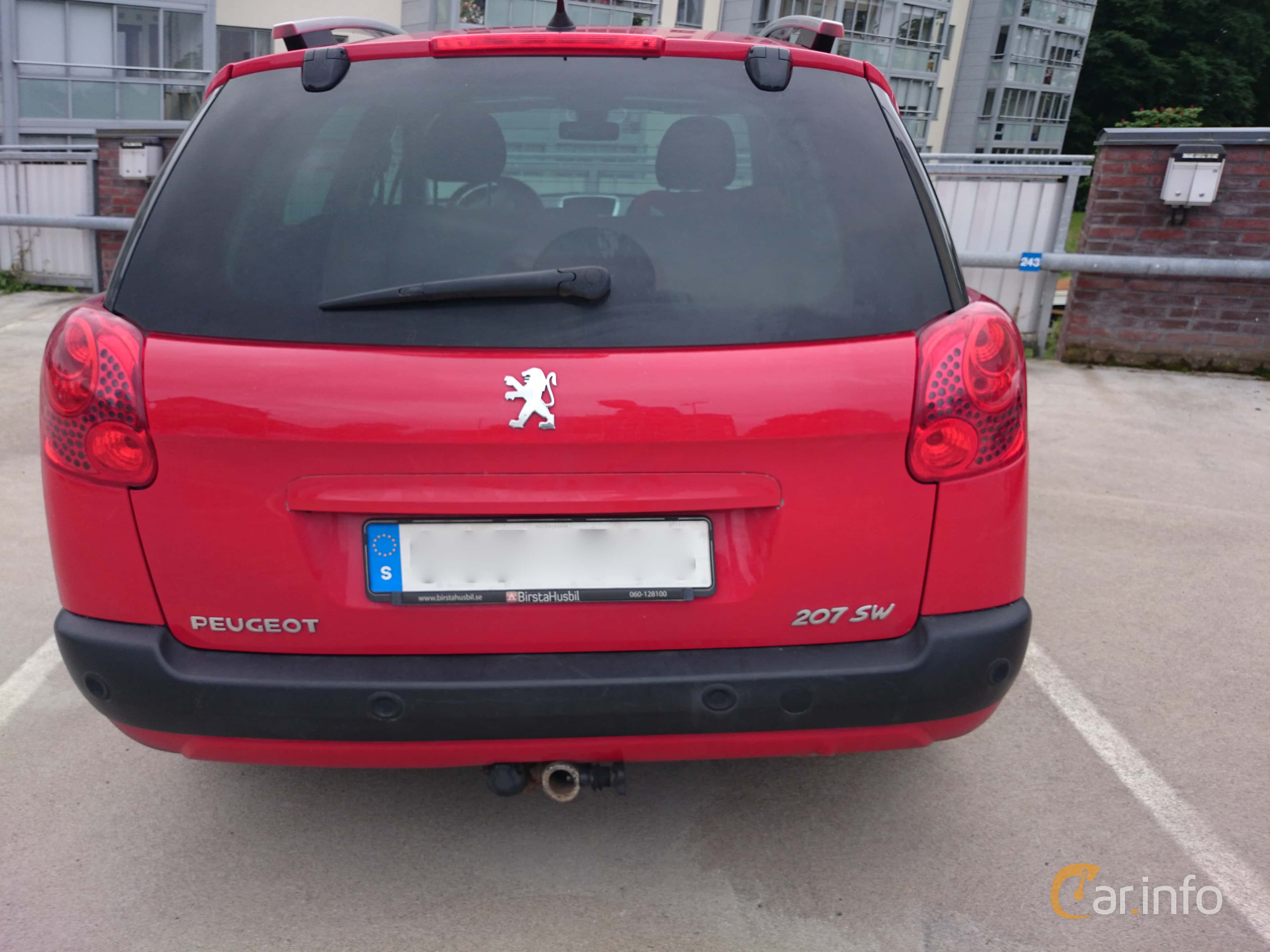 Peugeot 207 SW 1.6 HDi FAP Manual, 109hp, 2008