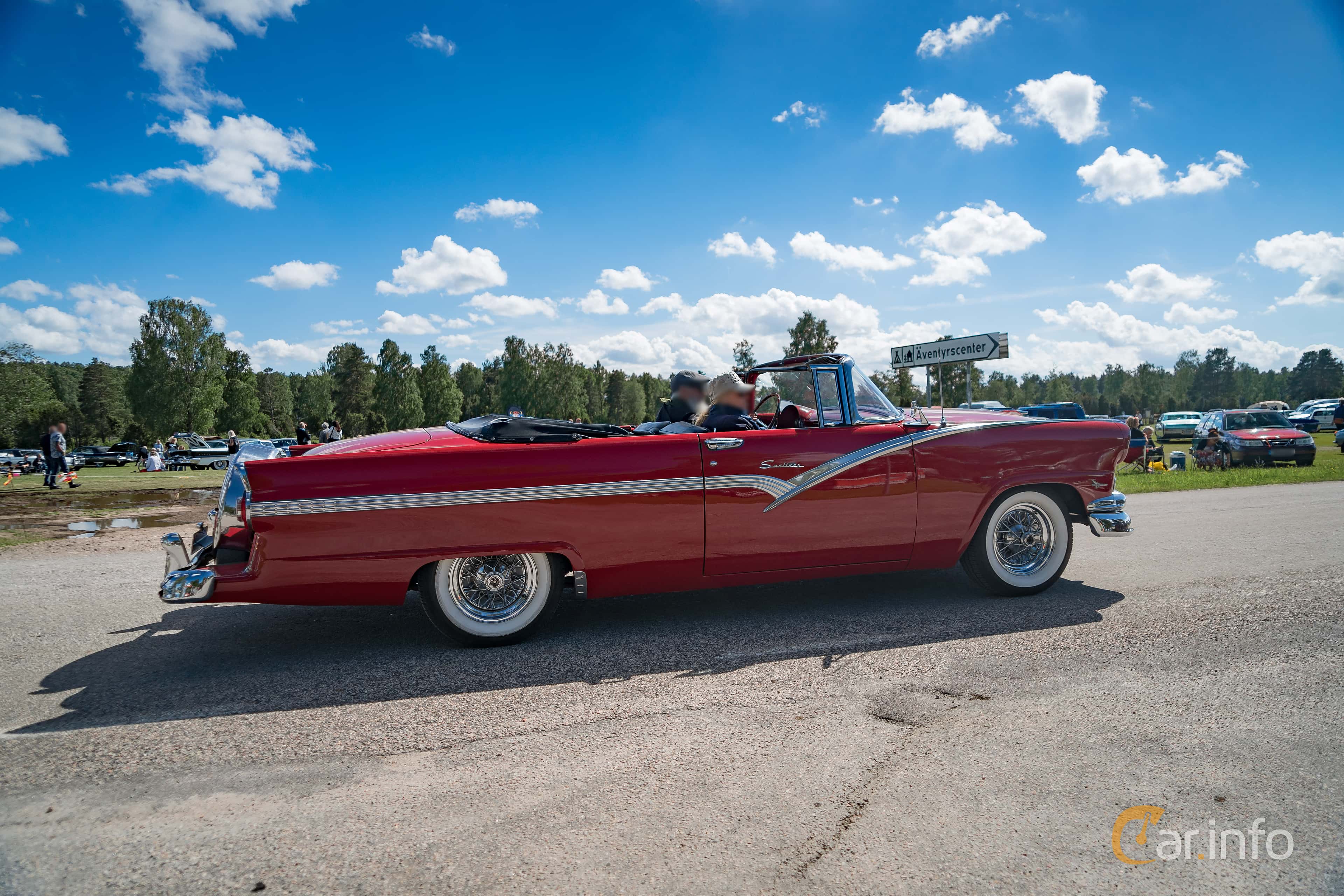 Ford Fairlane Sunliner 4.8 V8 Manual, 203hp, 1956
