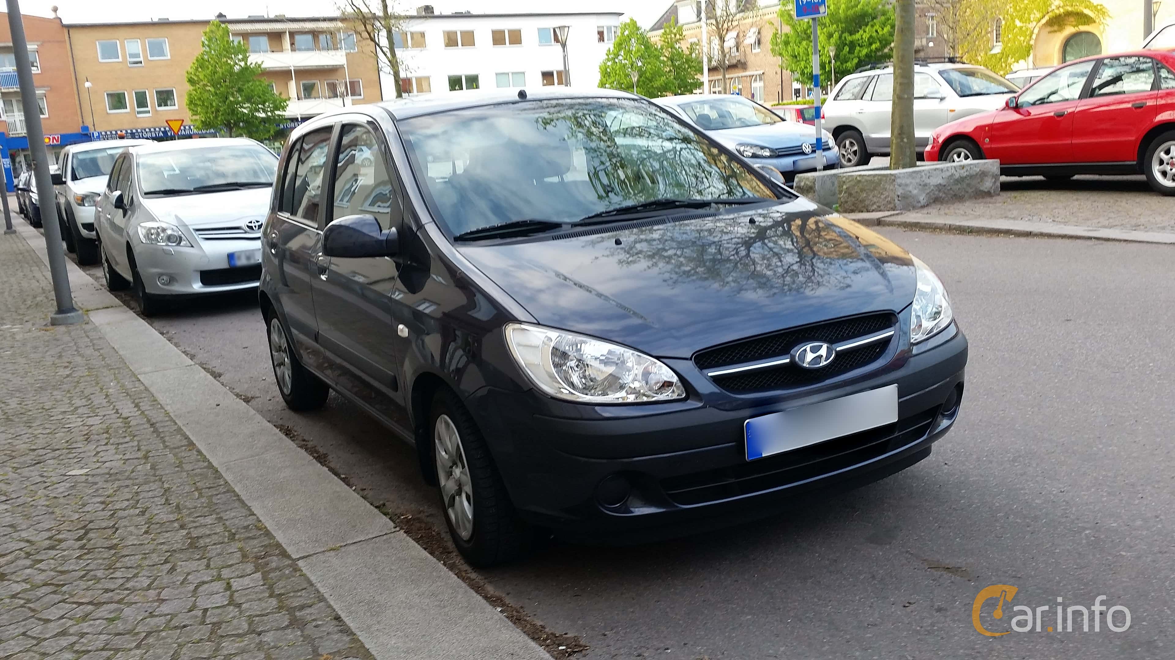 Hyundai Getz 5-door 1.4 Automatic, 97hp, 2007
