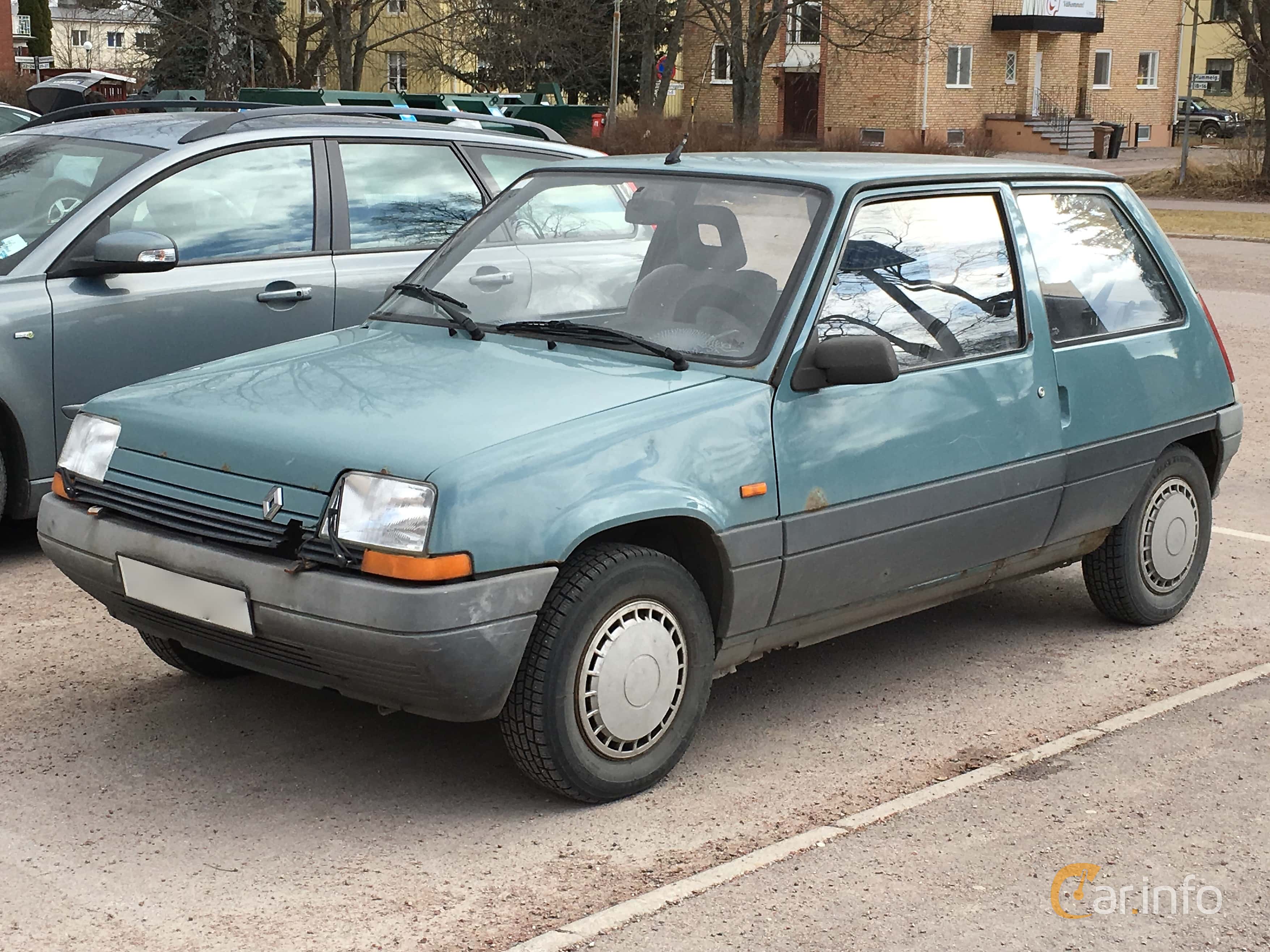 Renault 5 3-door 1.4 Manual, 58hp, 1989