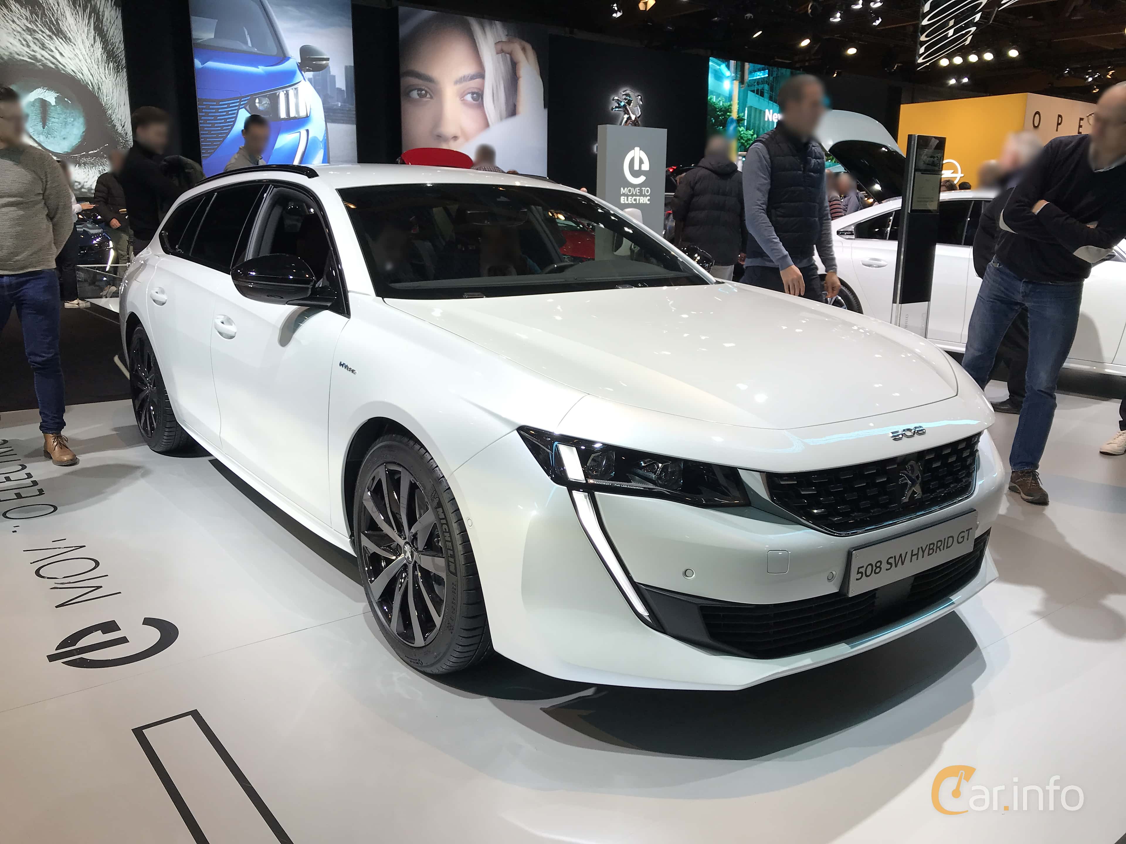 Peugeot 508 SW Hybrid 1.6 + 11.8 kWh EAT, 225hp, 2020