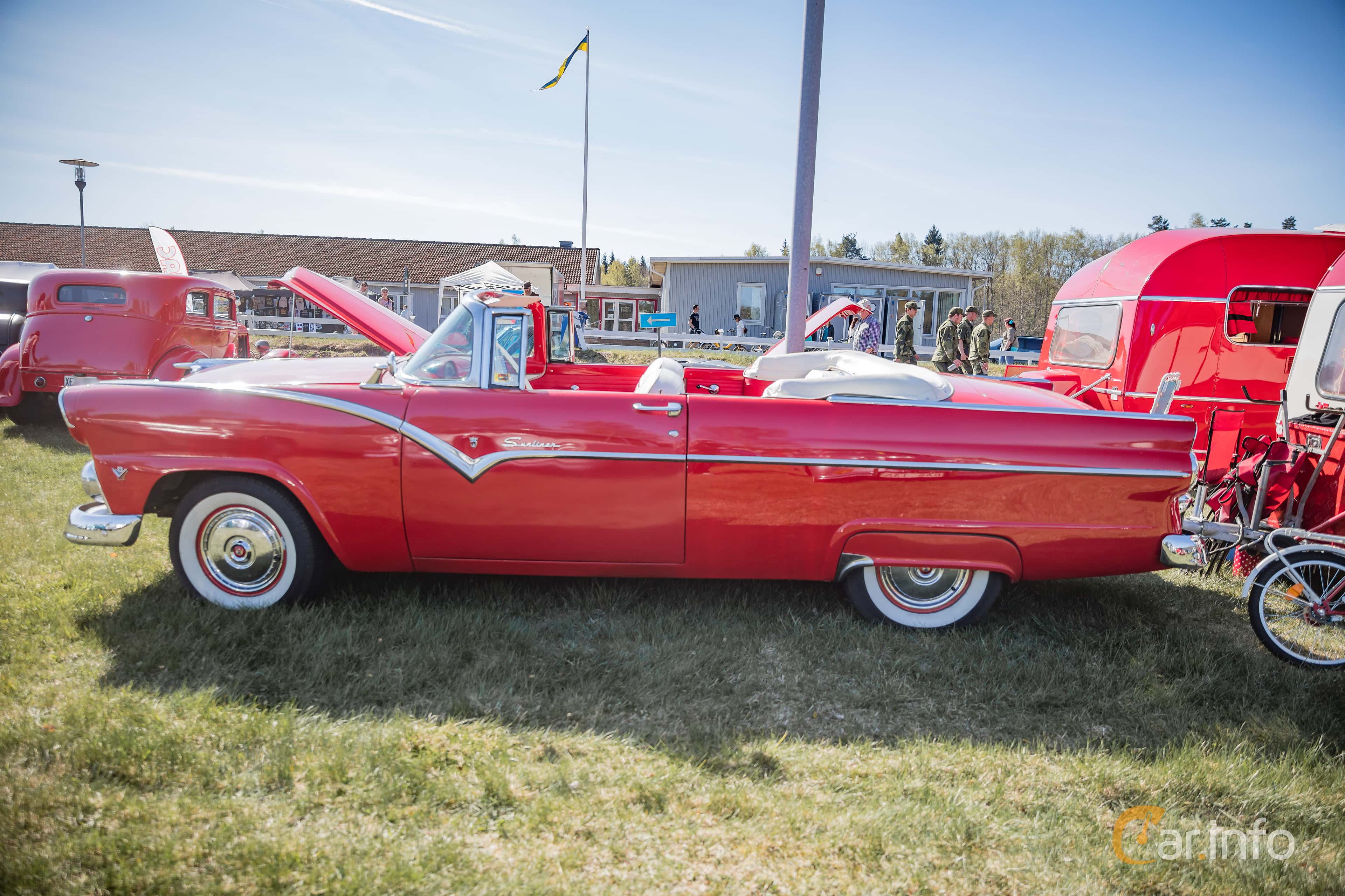 Ford Fairlane Sunliner 4.5 V8 Manual, 165hp, 1955
