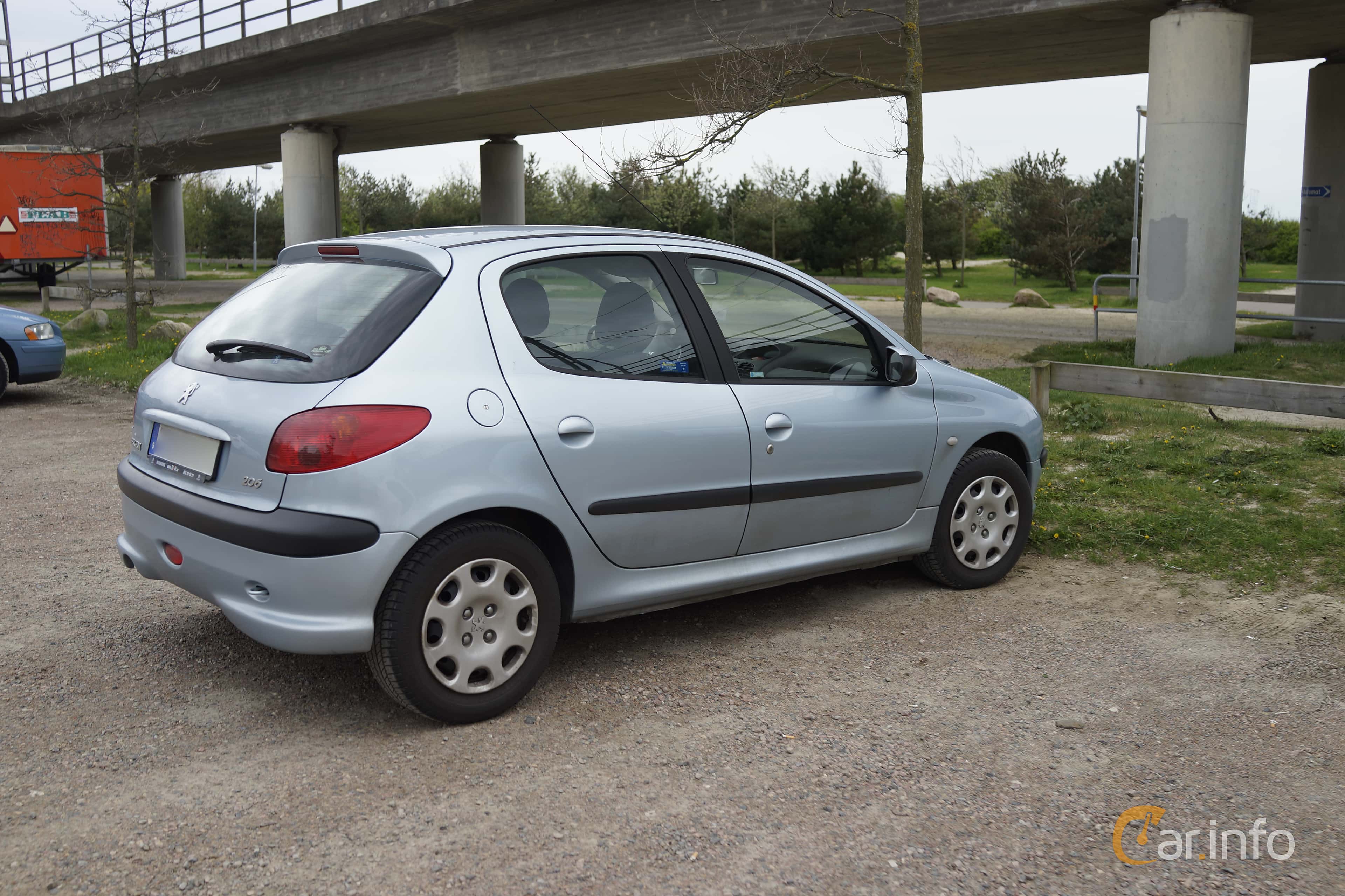 Peugeot 206 5-door 1.6 HDi Manual, 109hp, 2008