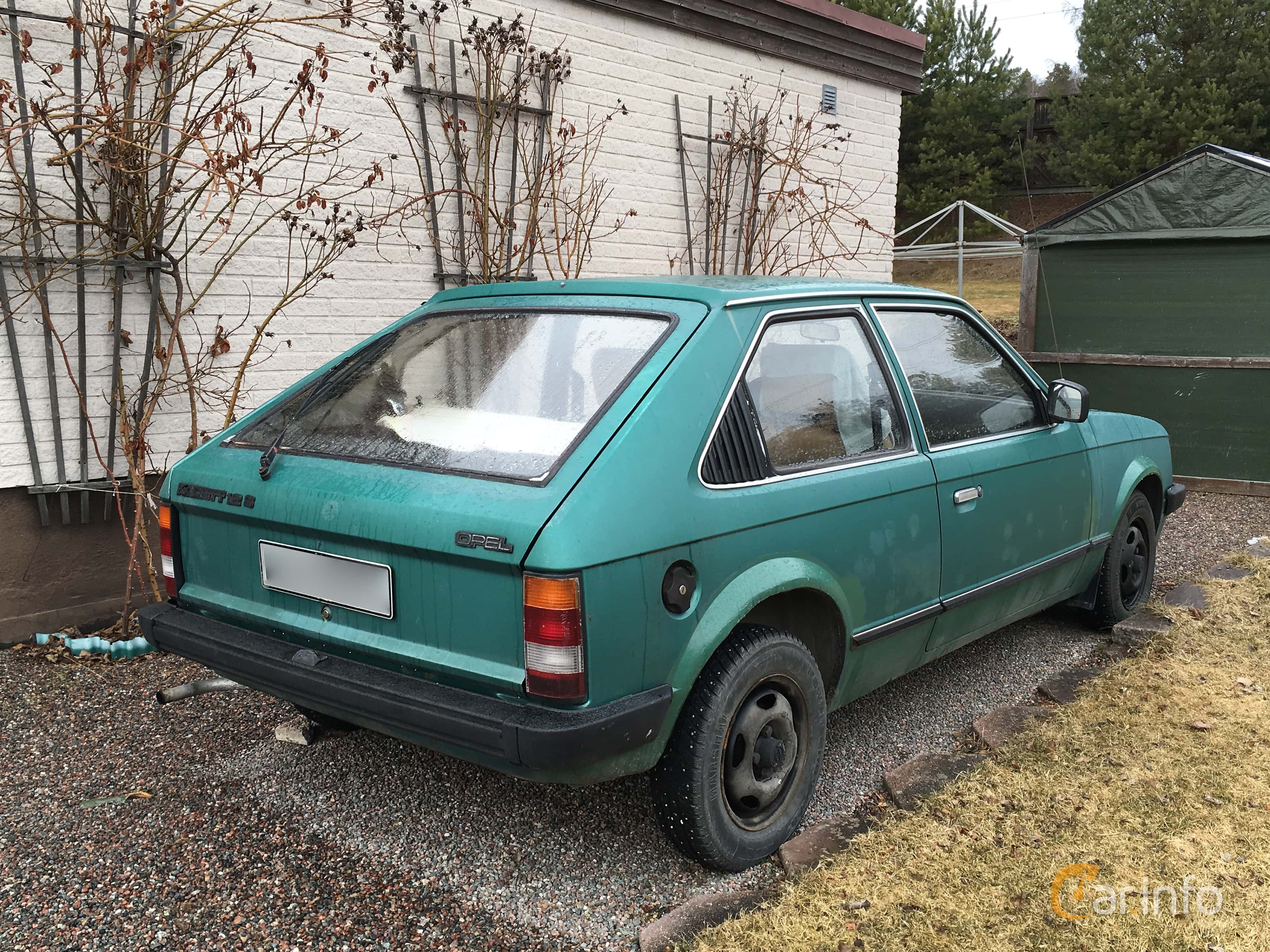 Opel Kadett 1200 S 3-door Caravan 1.2 Manual, 60hp, 1980