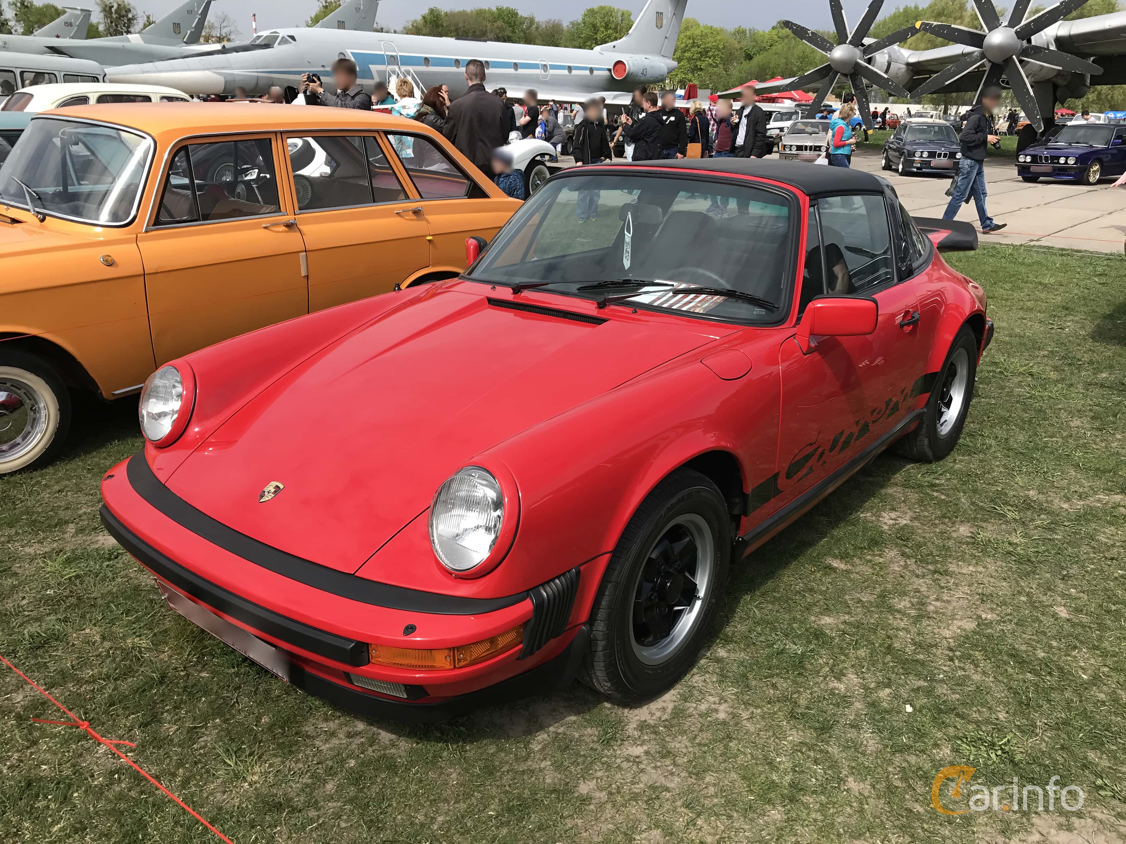Porsche 911 Carrera Targa  Manual, 217hp, 1989
