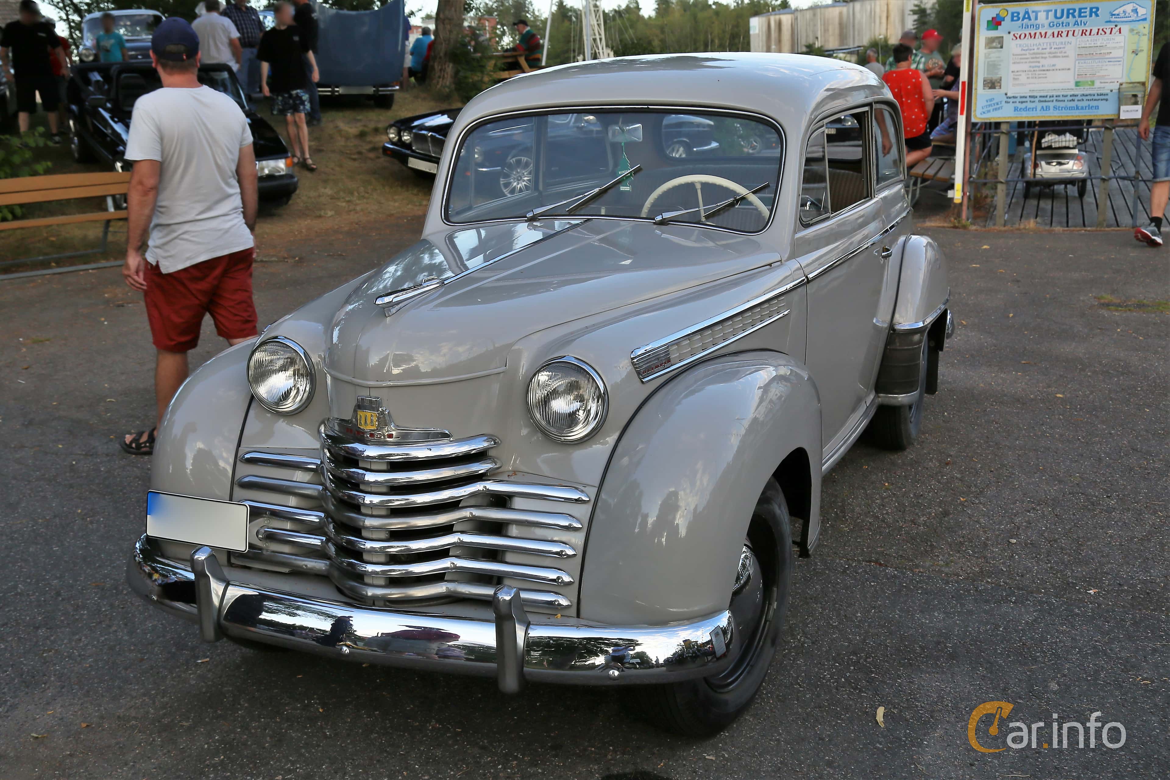 Opel Olympia 2-door Sedan 1.5 Manual, 37hp, 1952