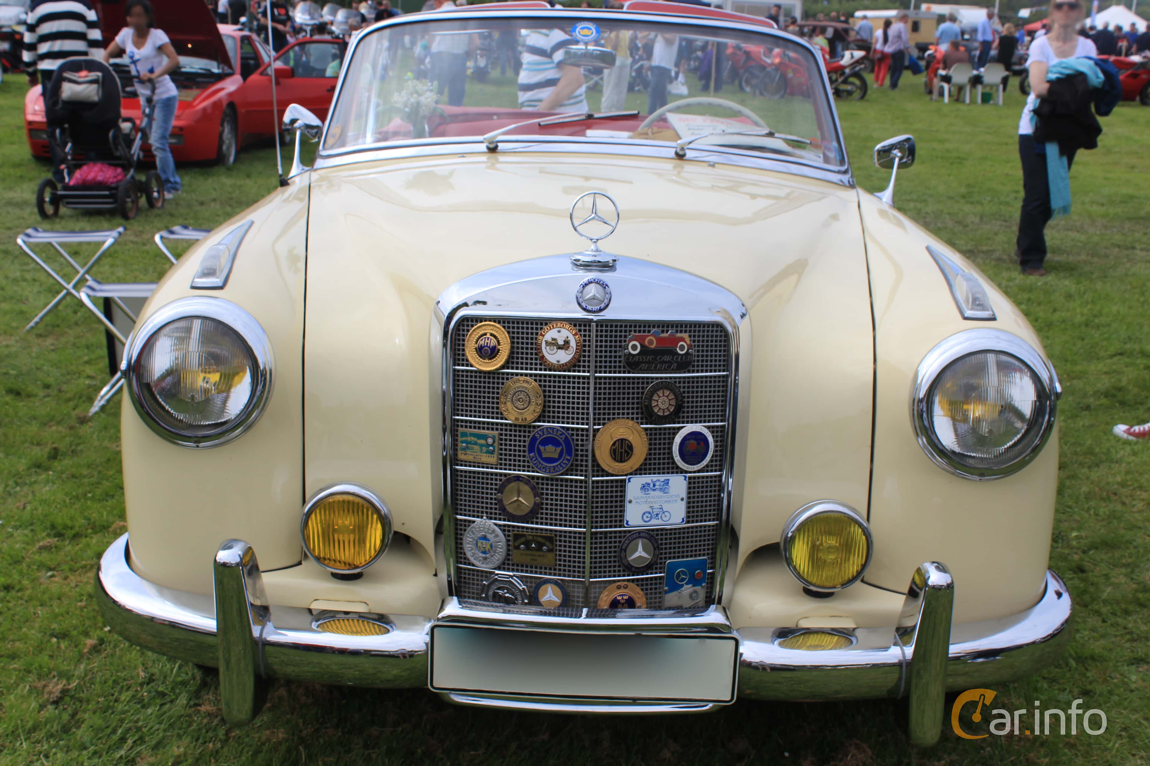 Mercedes-Benz 220 S Cabriolet  Manual, 101hp, 1956