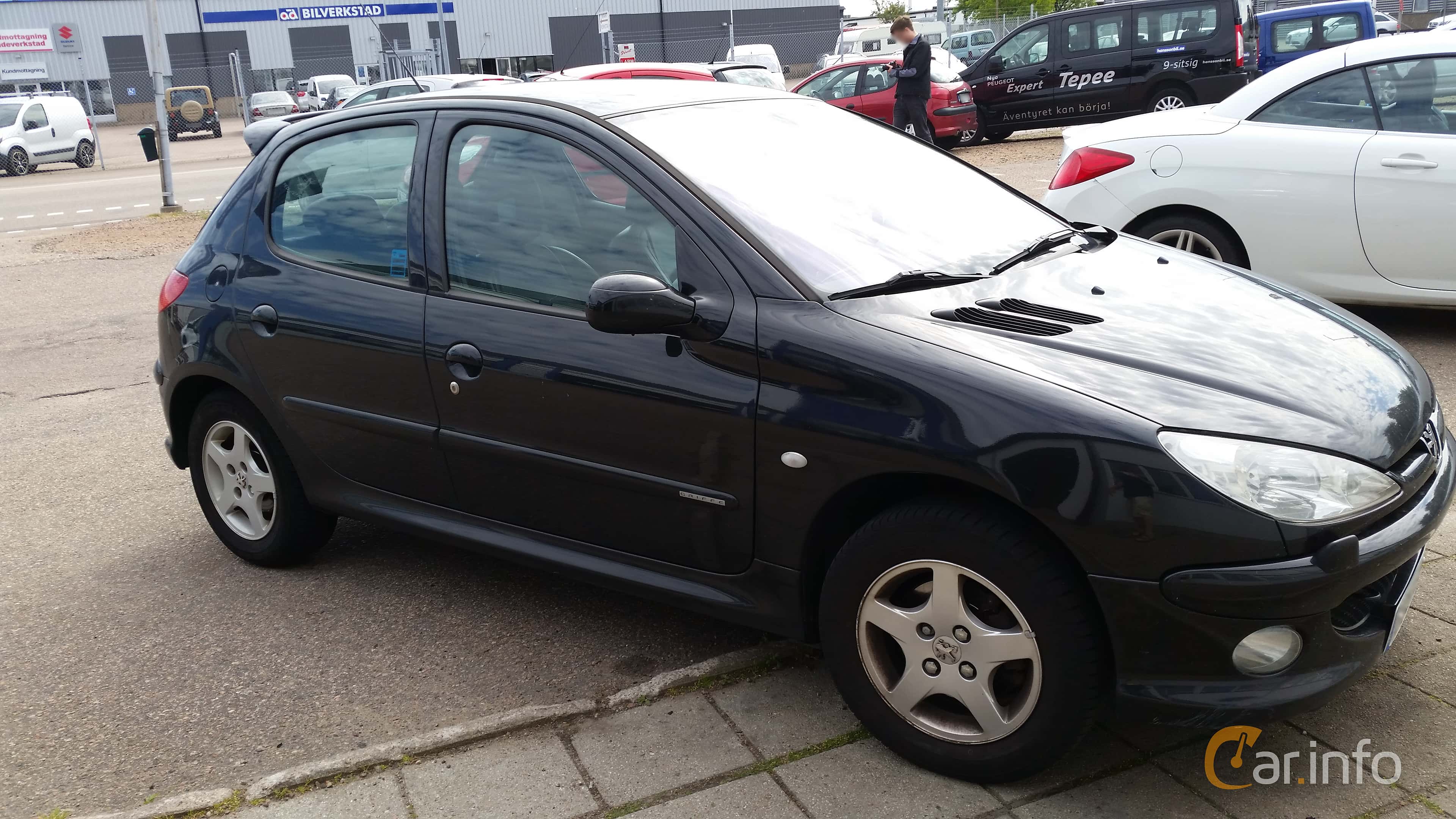 Peugeot 206 5-door 1.6 109hp, 2004