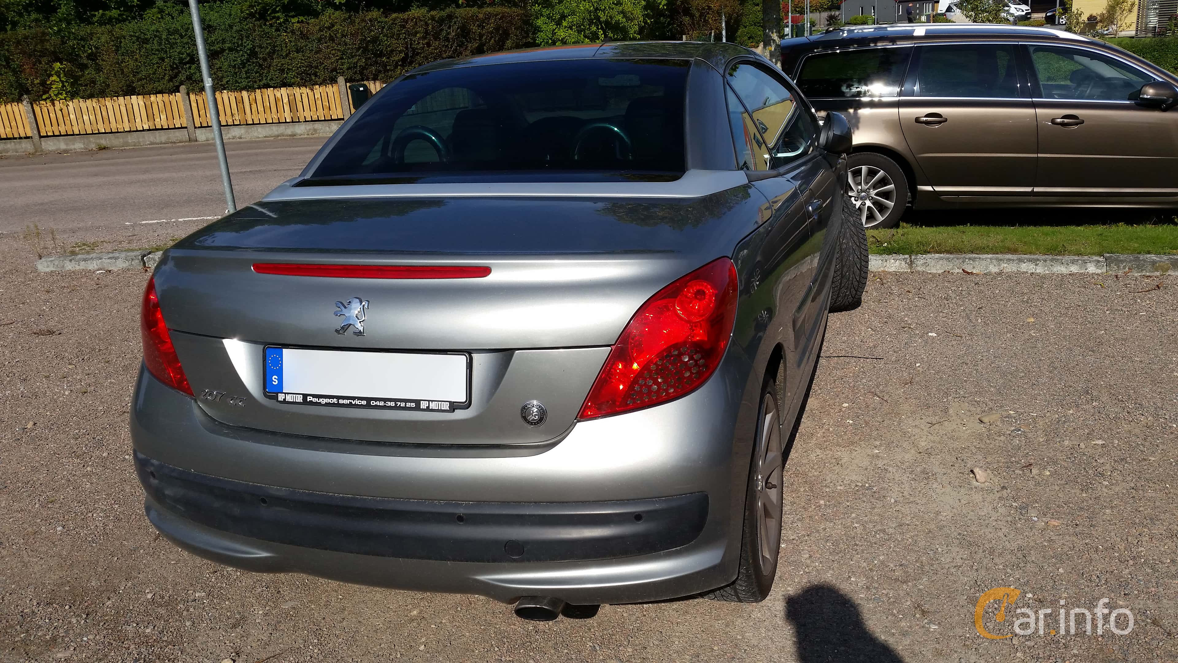 Peugeot 207 CC 1.6 VTi Manual, 120hp, 2009