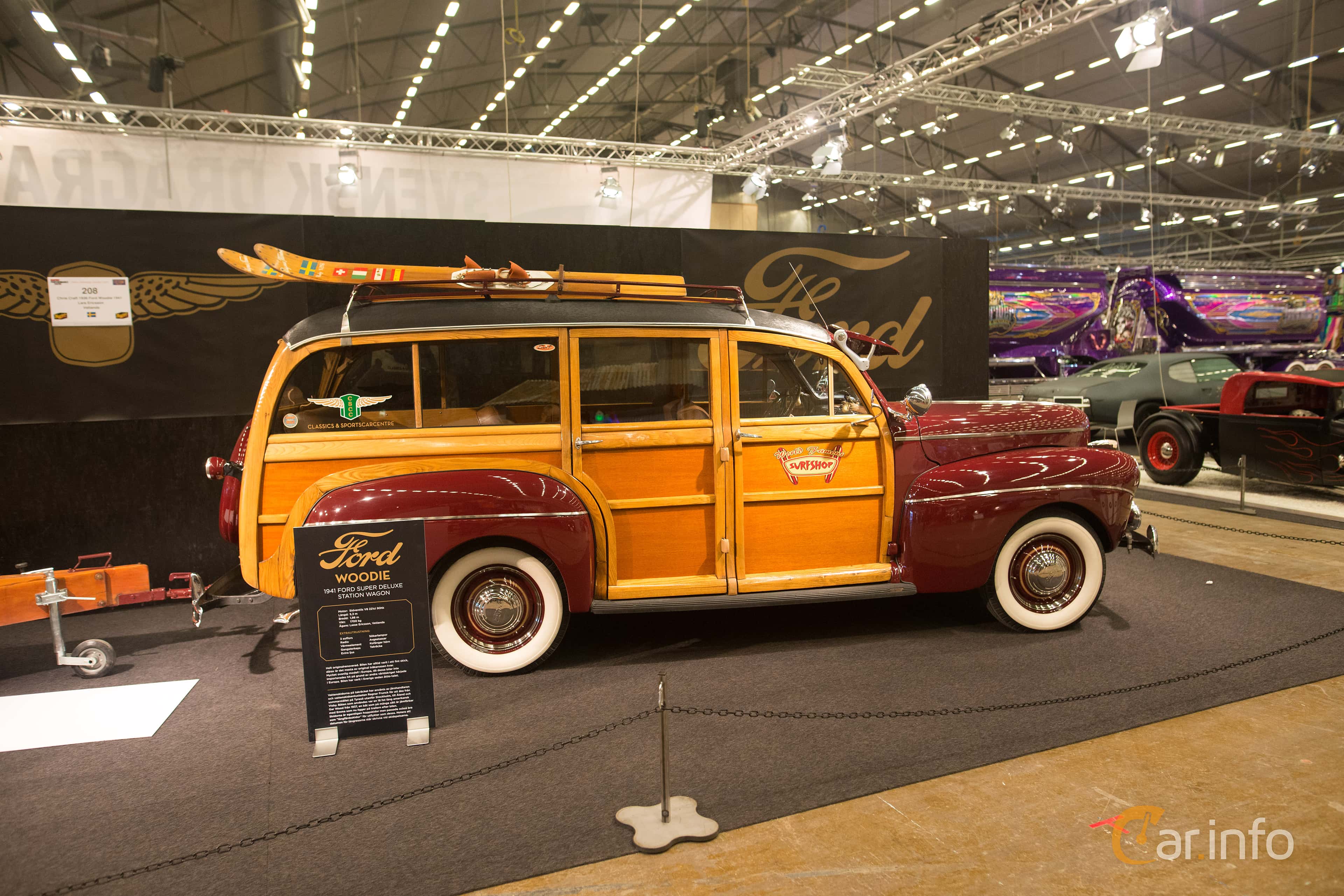 Ford Super Deluxe Station Wagon 3.6 V8 Manual, 91hp, 1941